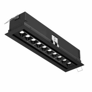 PINPOINT Recessed lighting Black INTEGRATED LED - MSL10G-CC-BK | DALS