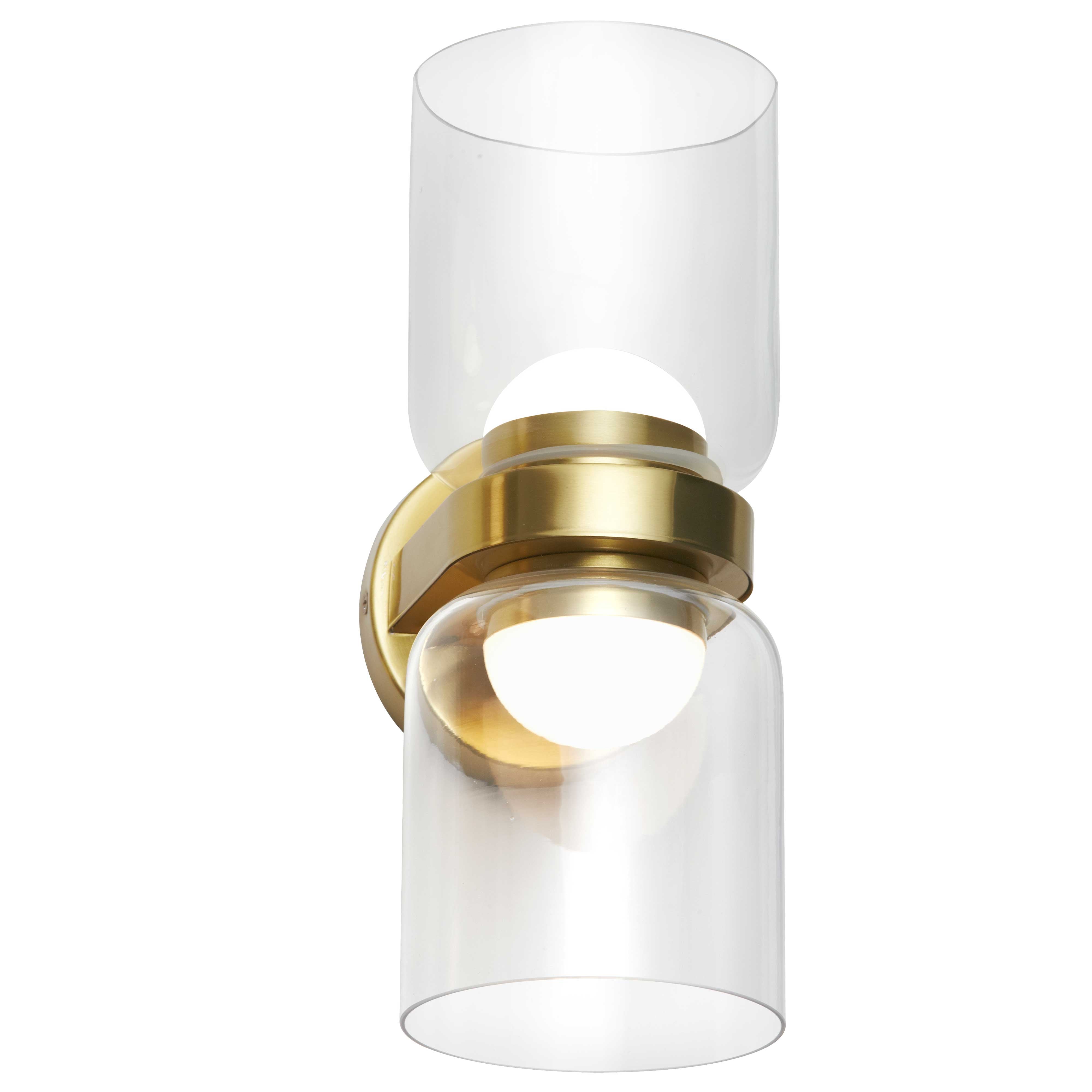 NADINE Wall sconce INTEGRATED LED - NAD-1020LEDW-AGB | DAINOLITE