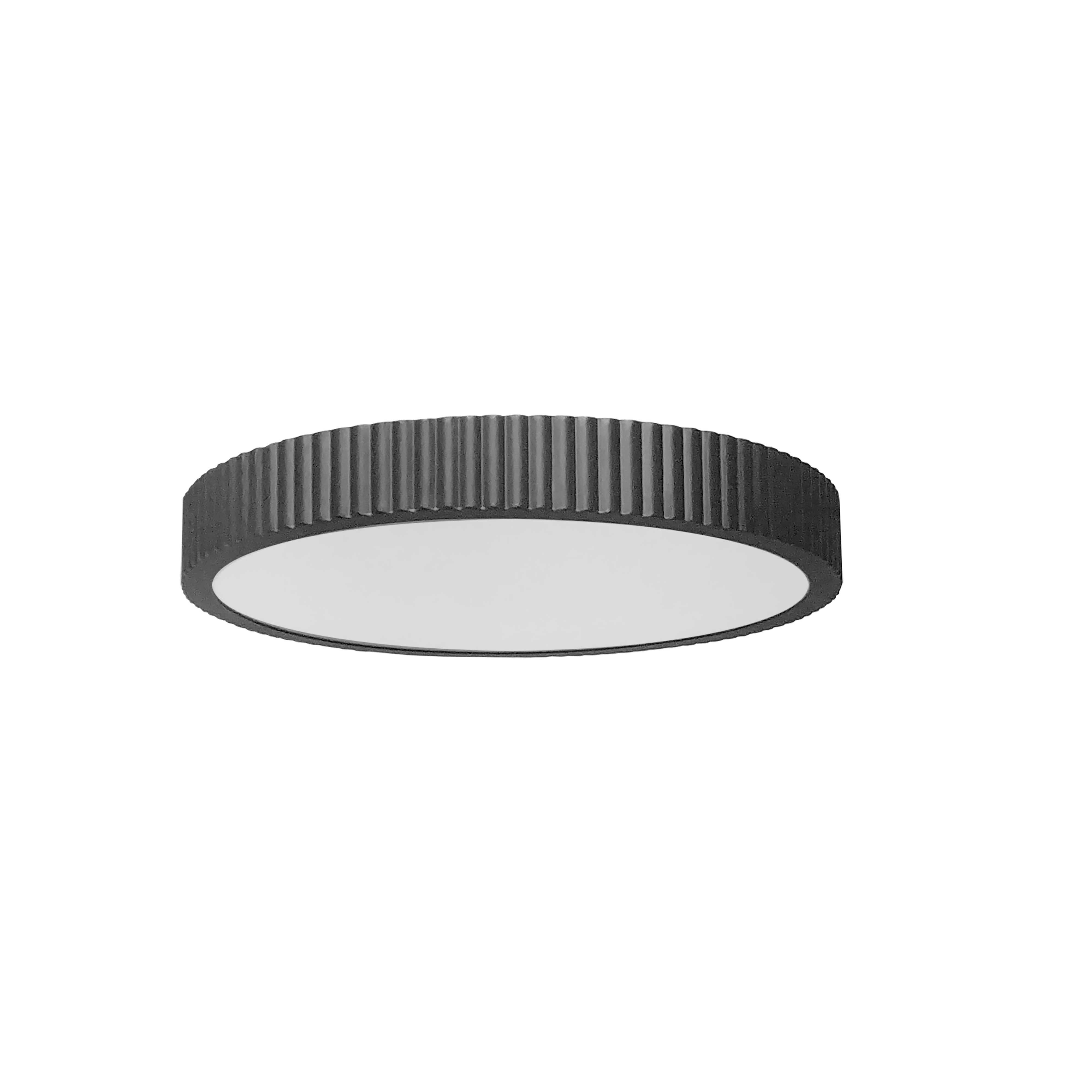 NABISCO Flush mount  Black INTEGRATED LED - NBO-1830LEDFH-MB | DAINOLITE