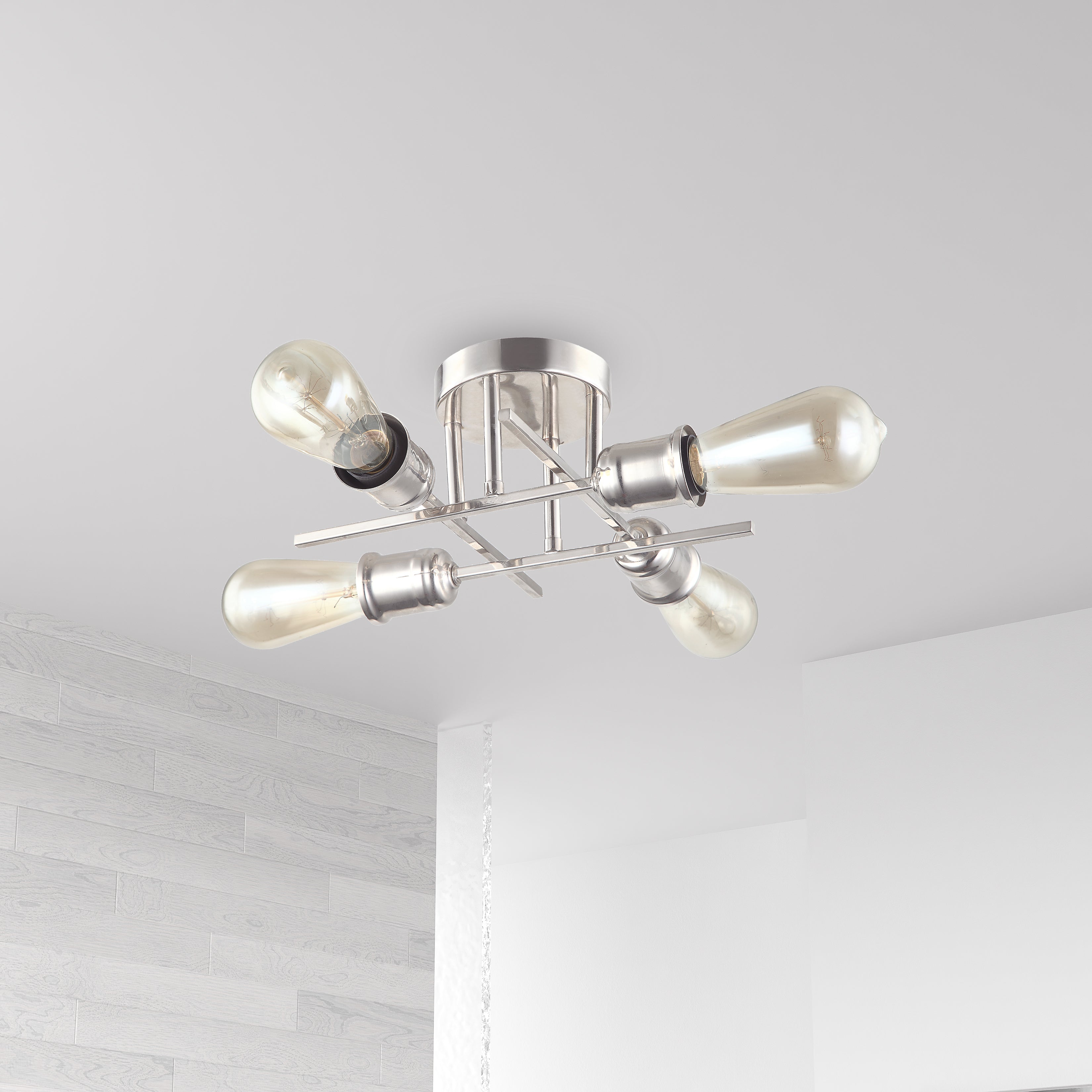 Plafonnier Chrome poli | NEBRASKA