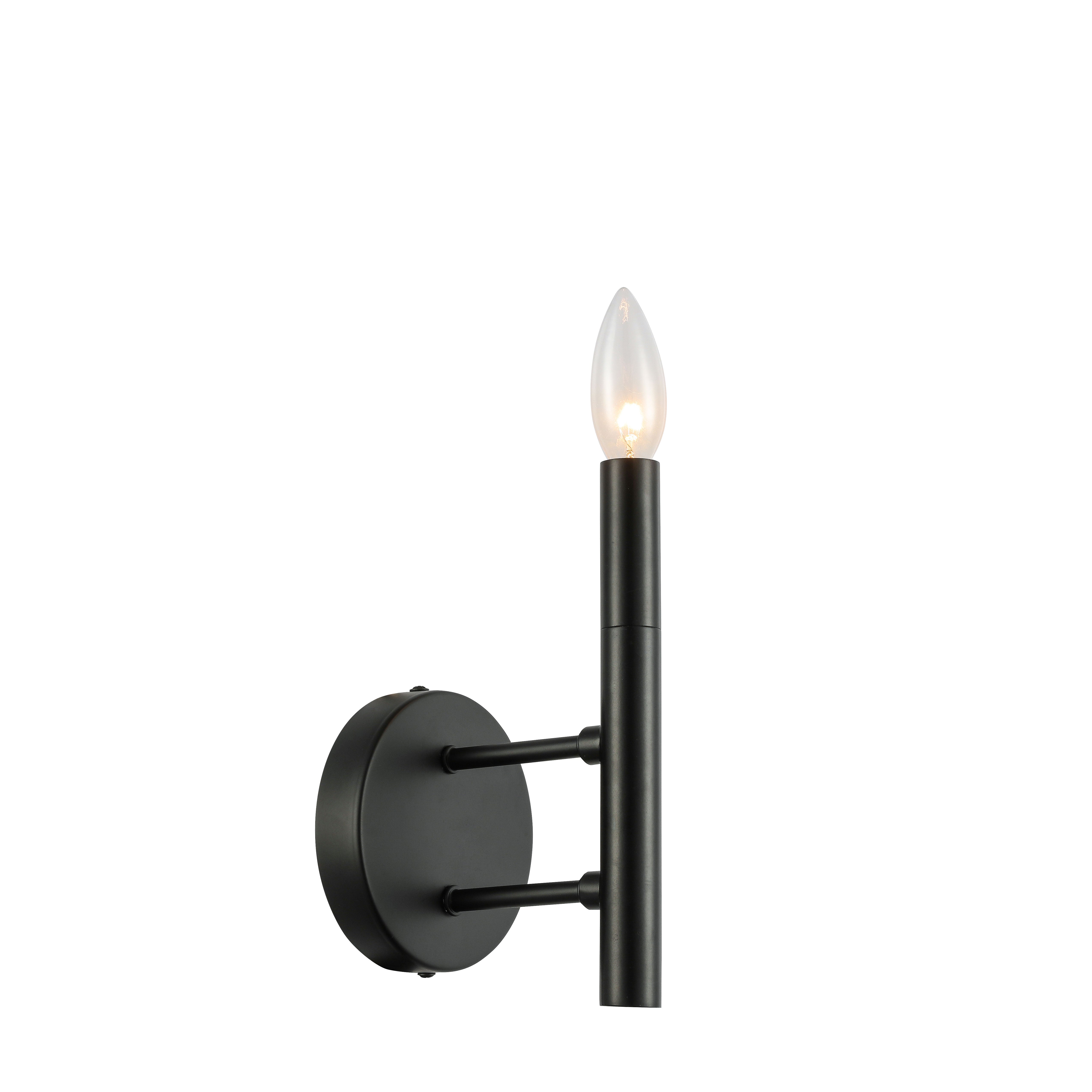NORA Wall sconce Black - NOR-91W-MB | DAINOLITE
