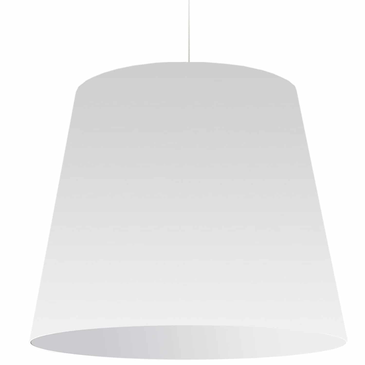 Luminaire suspendu Blanc | OVERSIZED DRUM