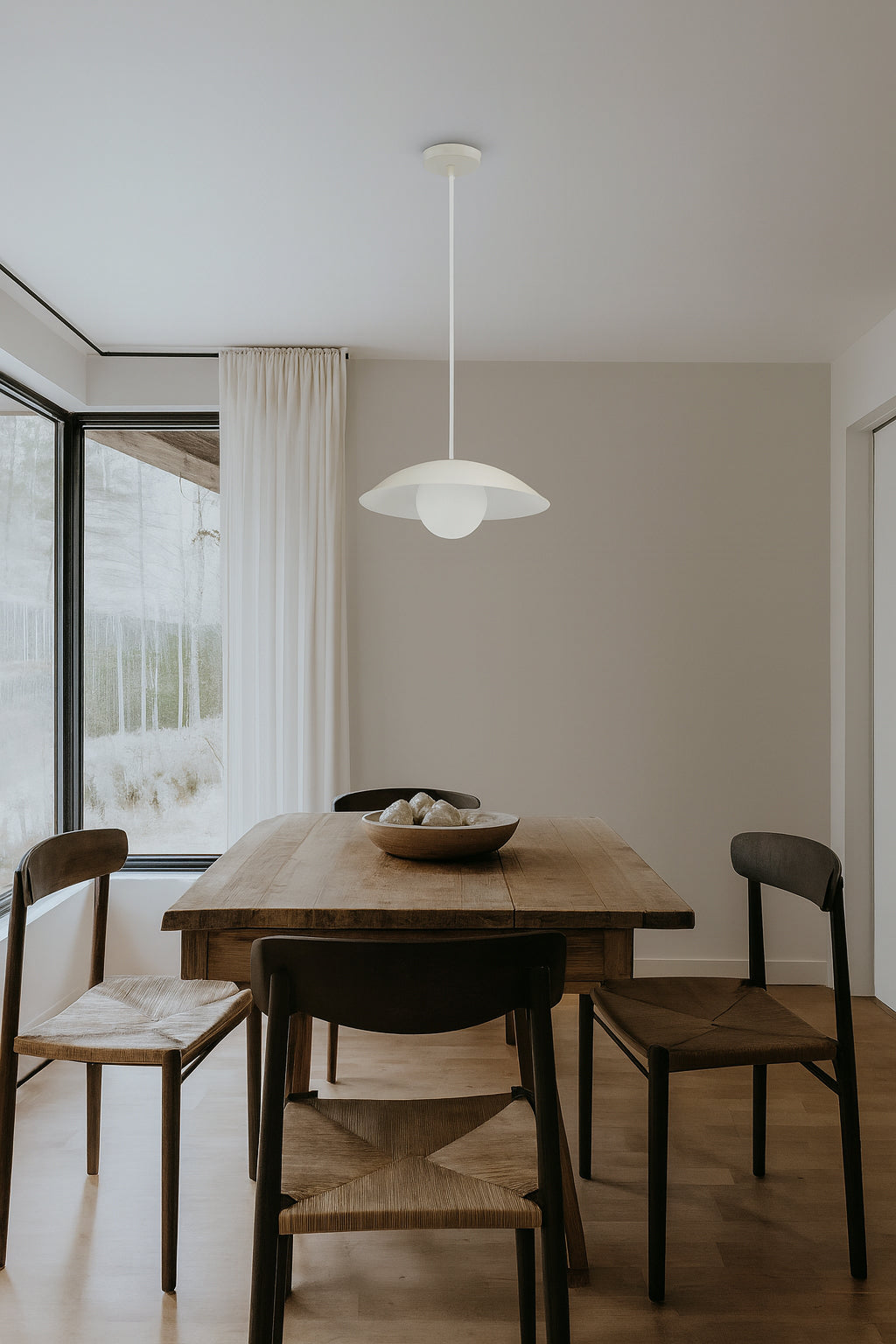 Luminaire suspendu Noir mat | OLIVIA
