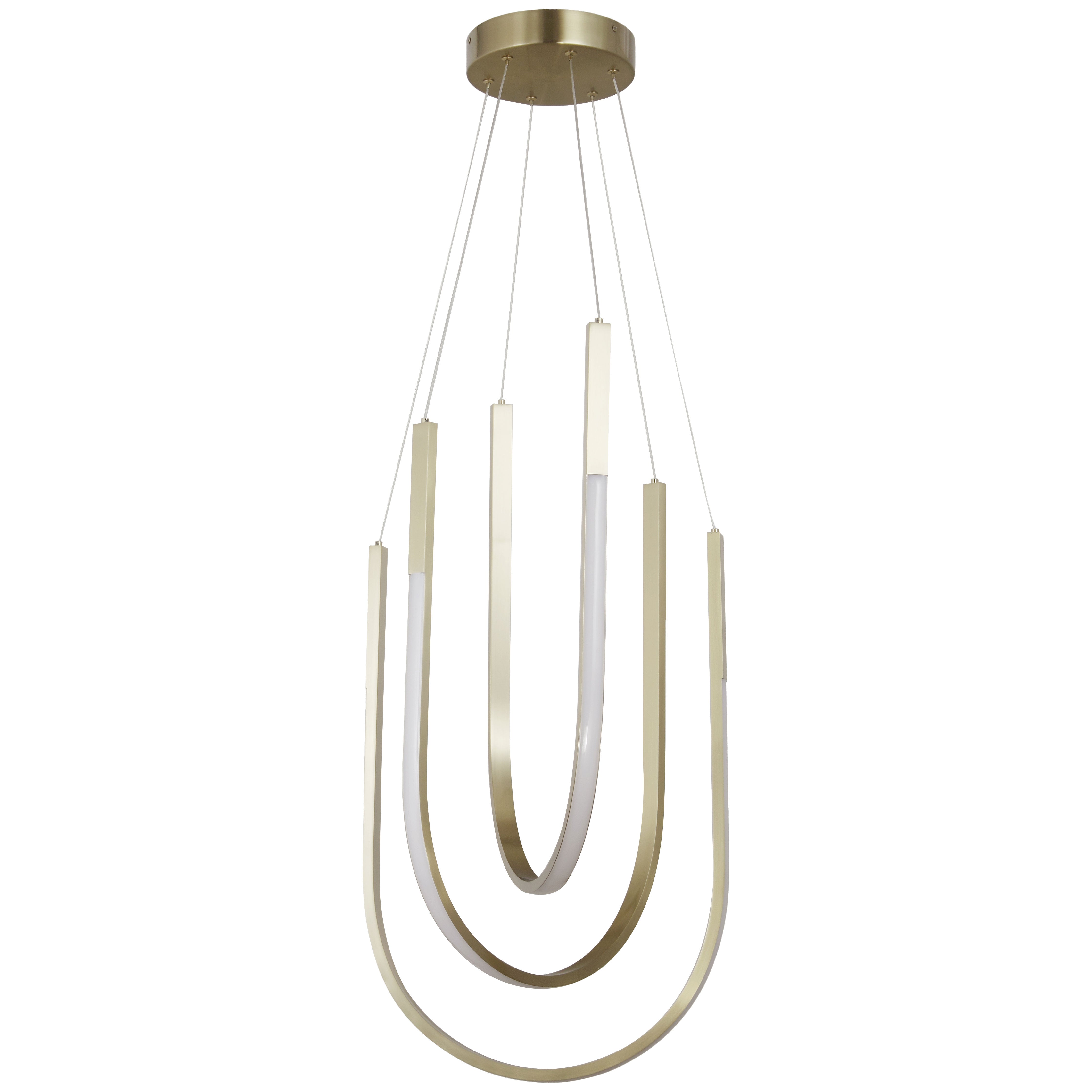 Luminaire suspendu Laiton vieilli | PACARI