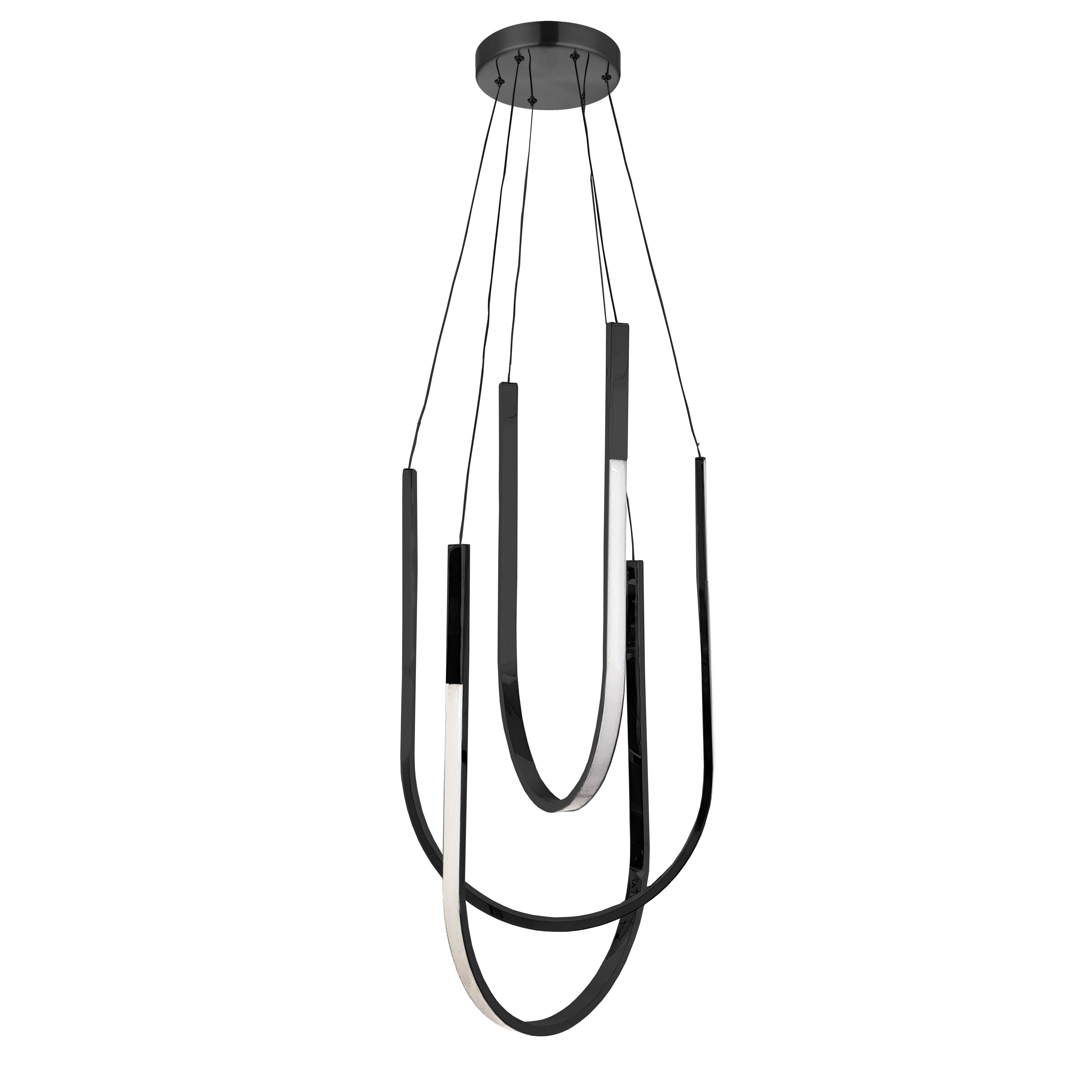 PACARI Suspension Noir DEL INTÉGRÉ - PCR-1654LEDP-MB | DAINOLITE