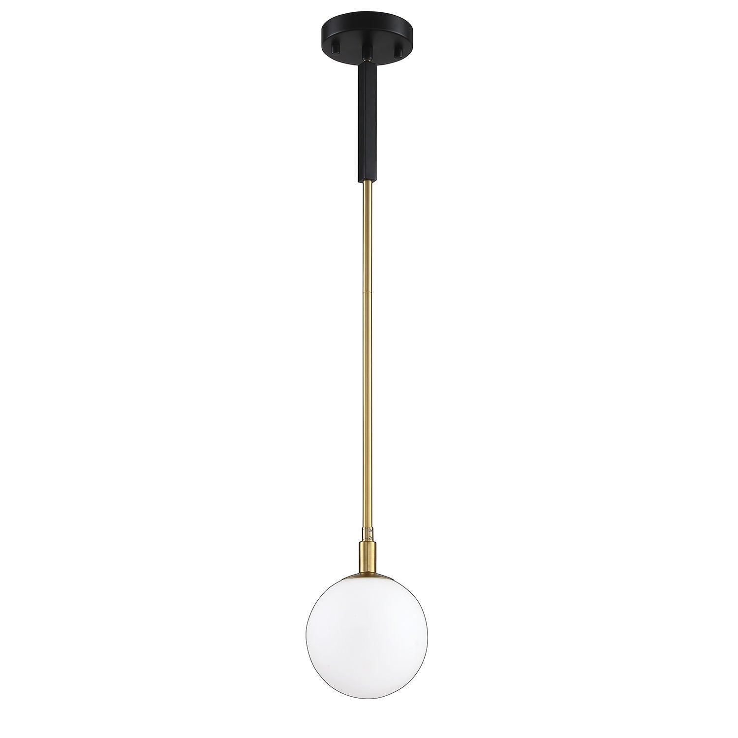 Luminaire suspendu Noir et laiton | AMBIENCE