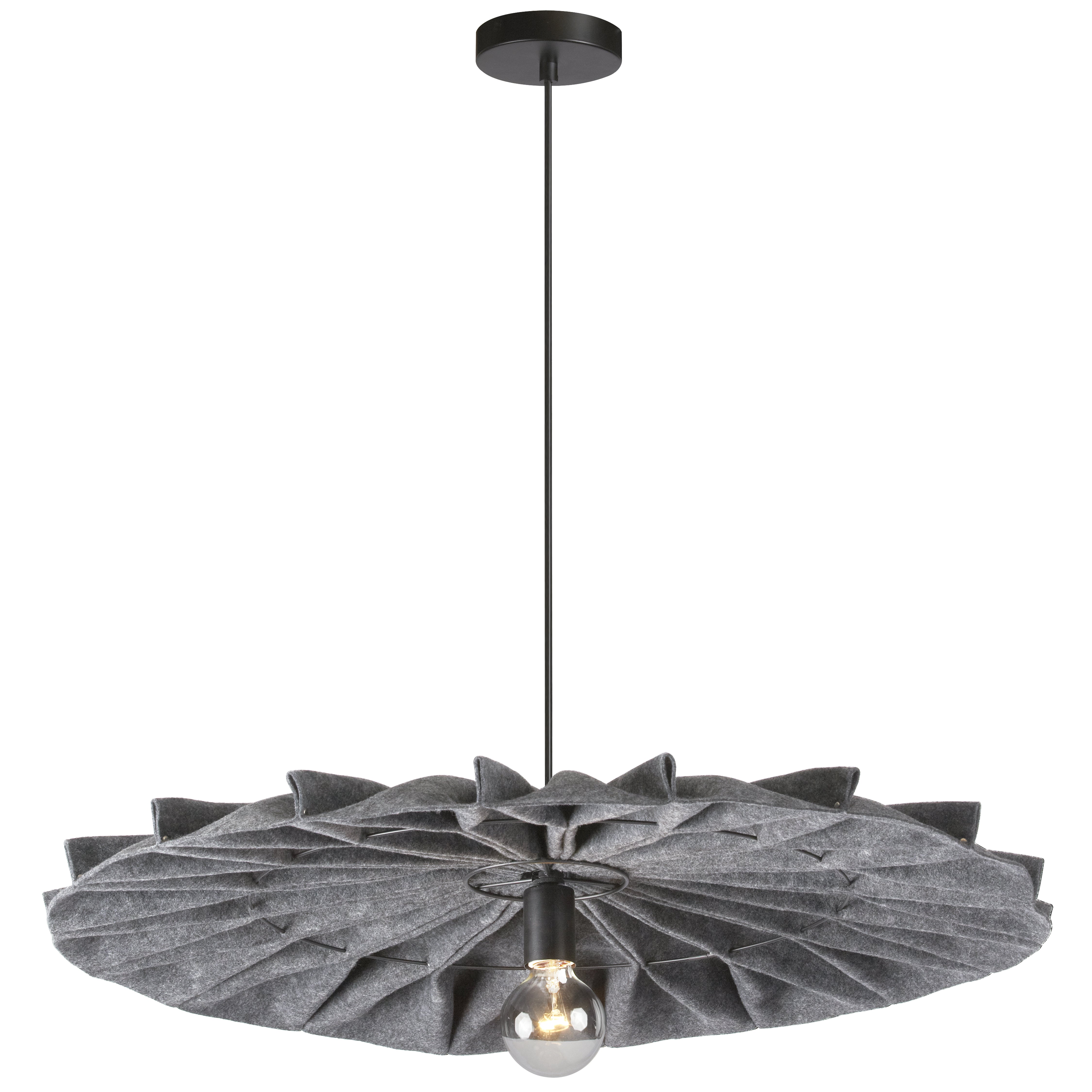 PLEGADO Pendant Grey - PGD-311P-MB-500 | DAINOLITE