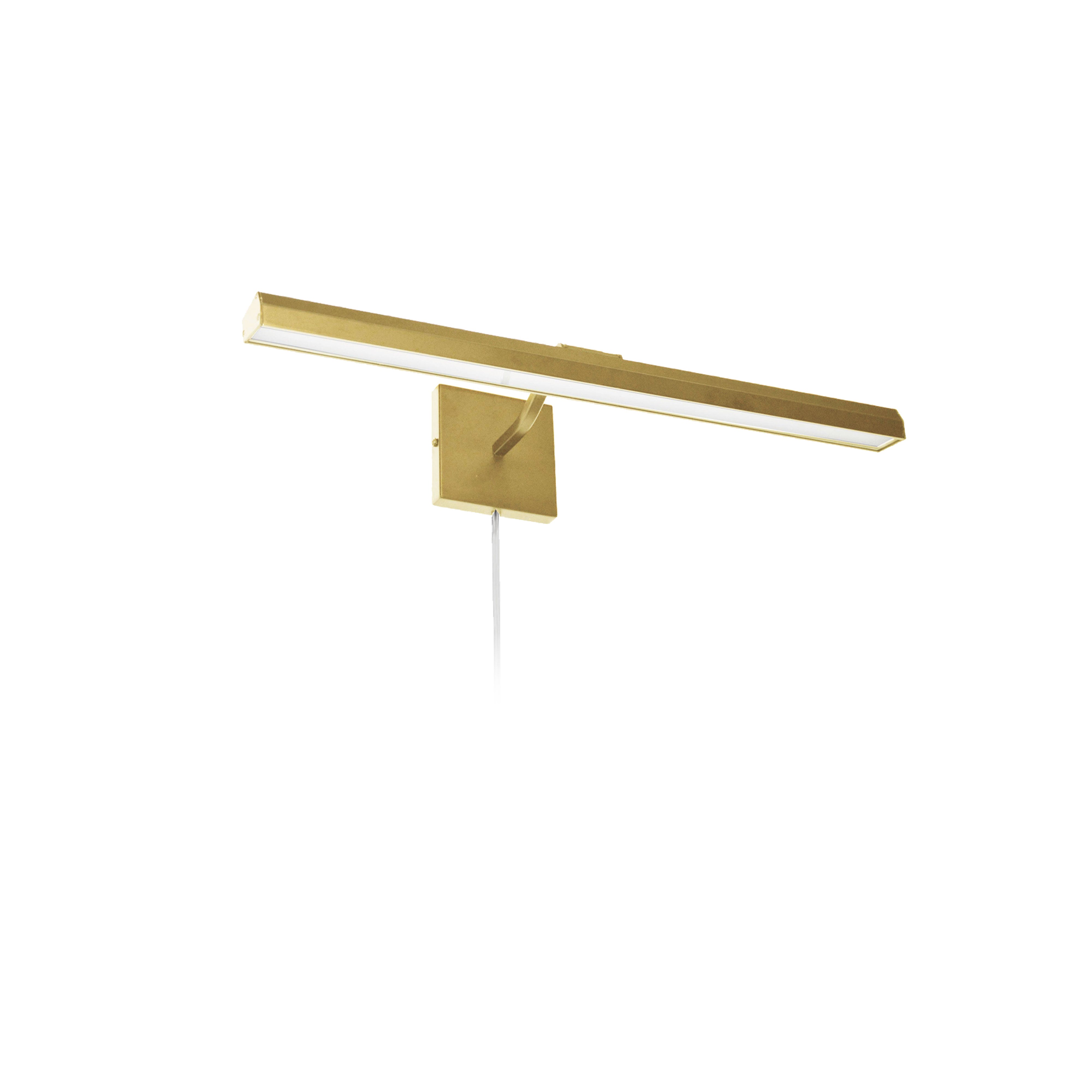 LEONARDO Wall sconce à tableau Gold INTEGRATED LED - PIC222-24LED-AGB | DAINOLITE
