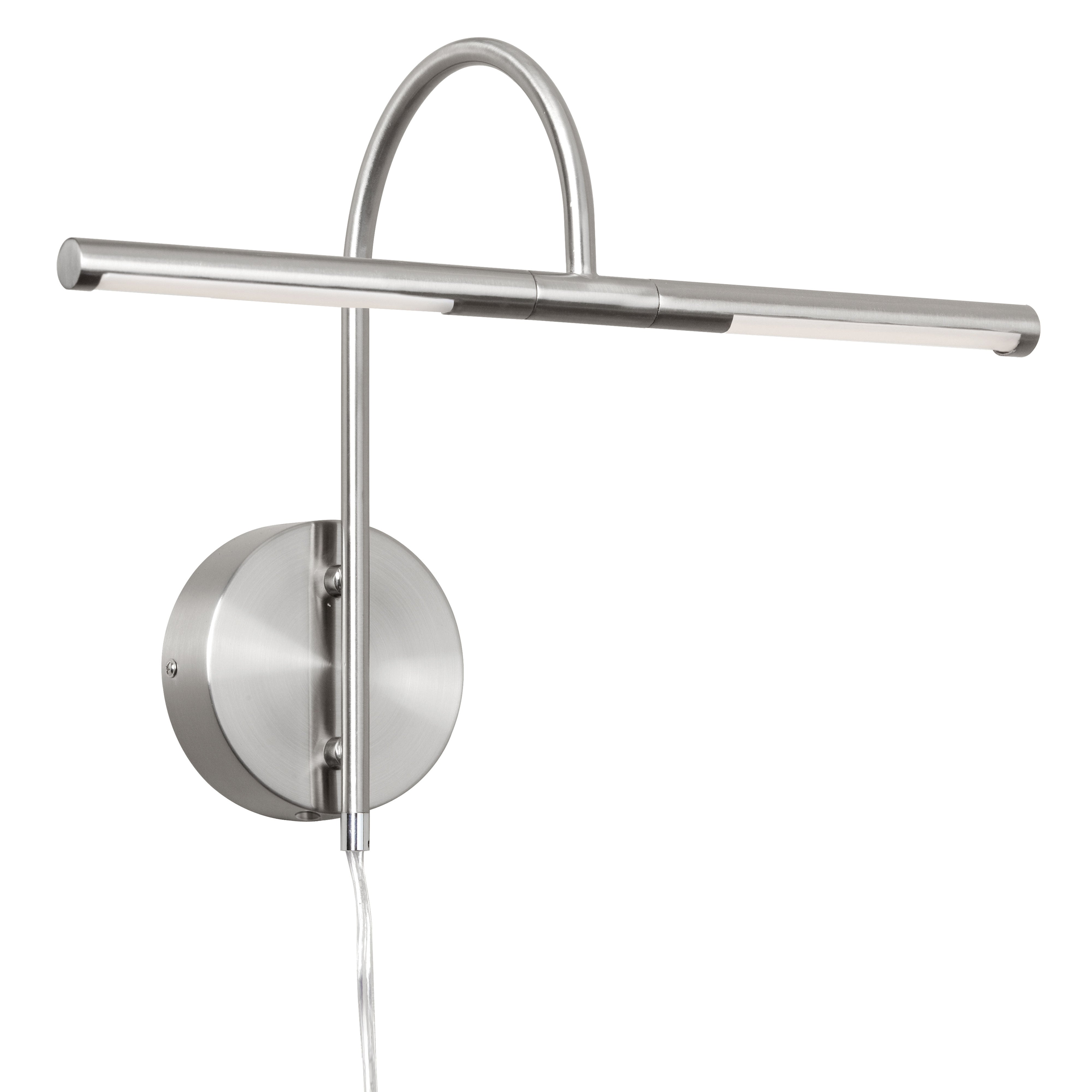 DISPLAY/EXHIBIT Wall sconce à tableau Chrome INTEGRATED LED - PICLED-152-SC | DAINOLITE