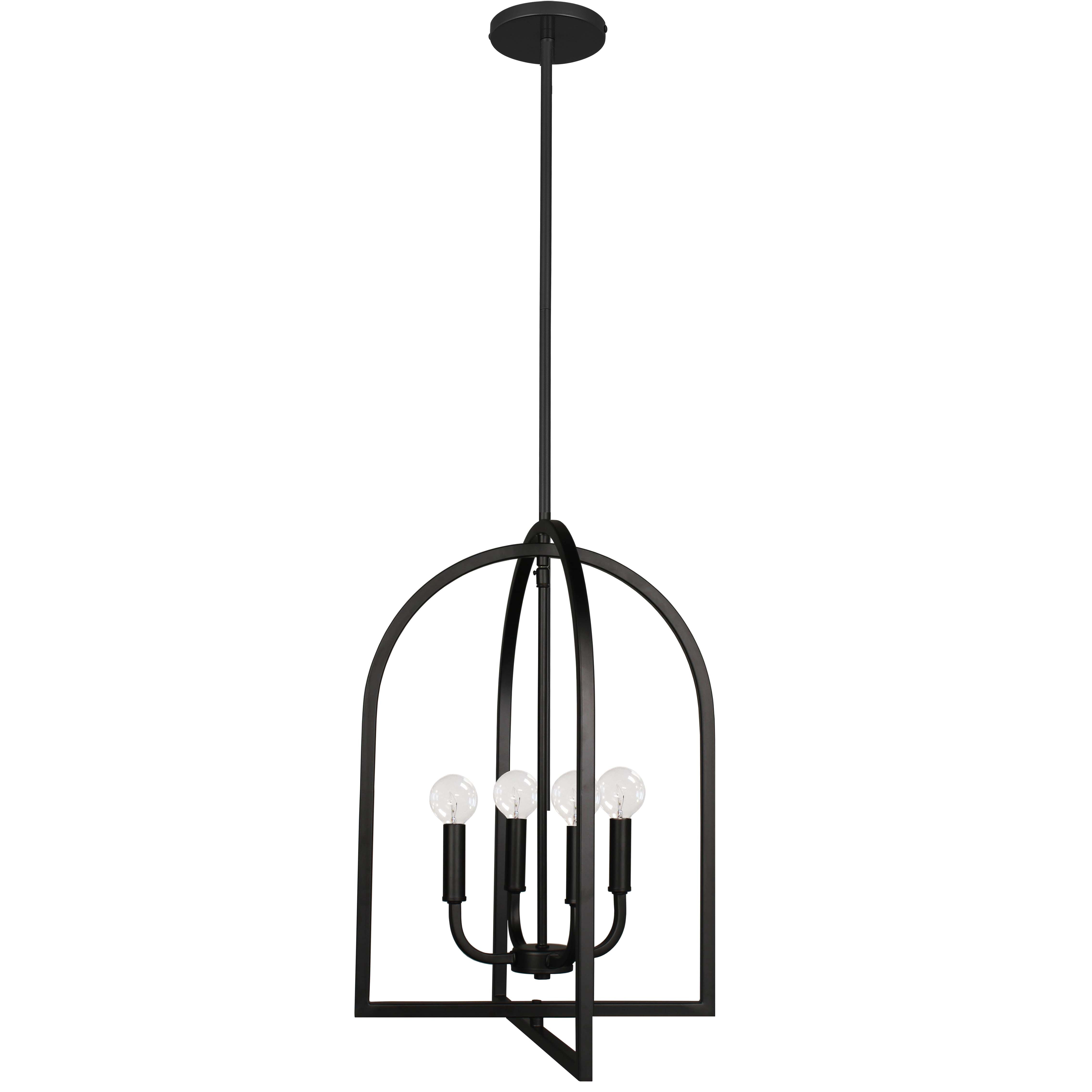 PAMELA Suspension Noir DEL INTÉGRÉ - PLA-164P-MB | DAINOLITE