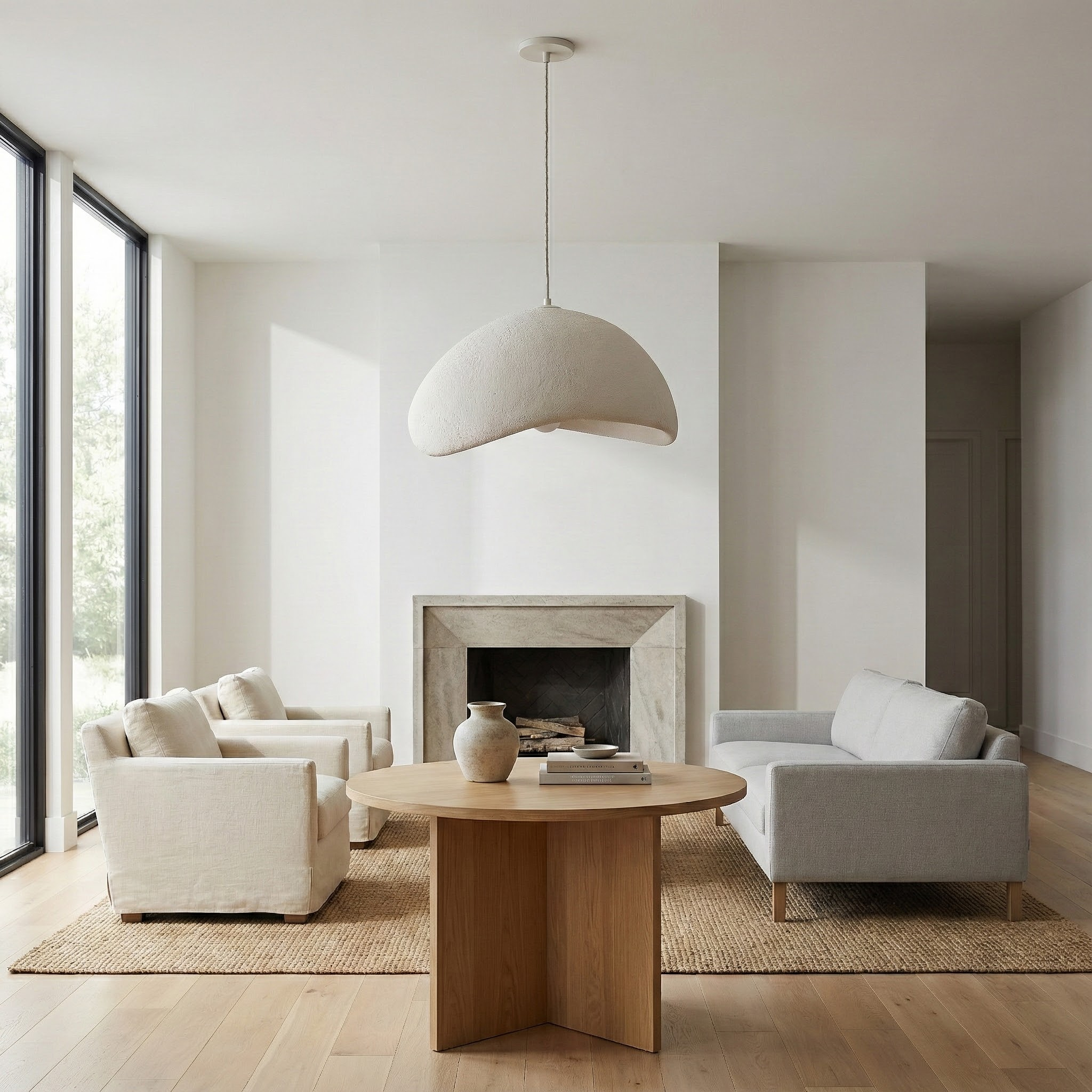 Luminaire suspendu Noir mat | PILAR