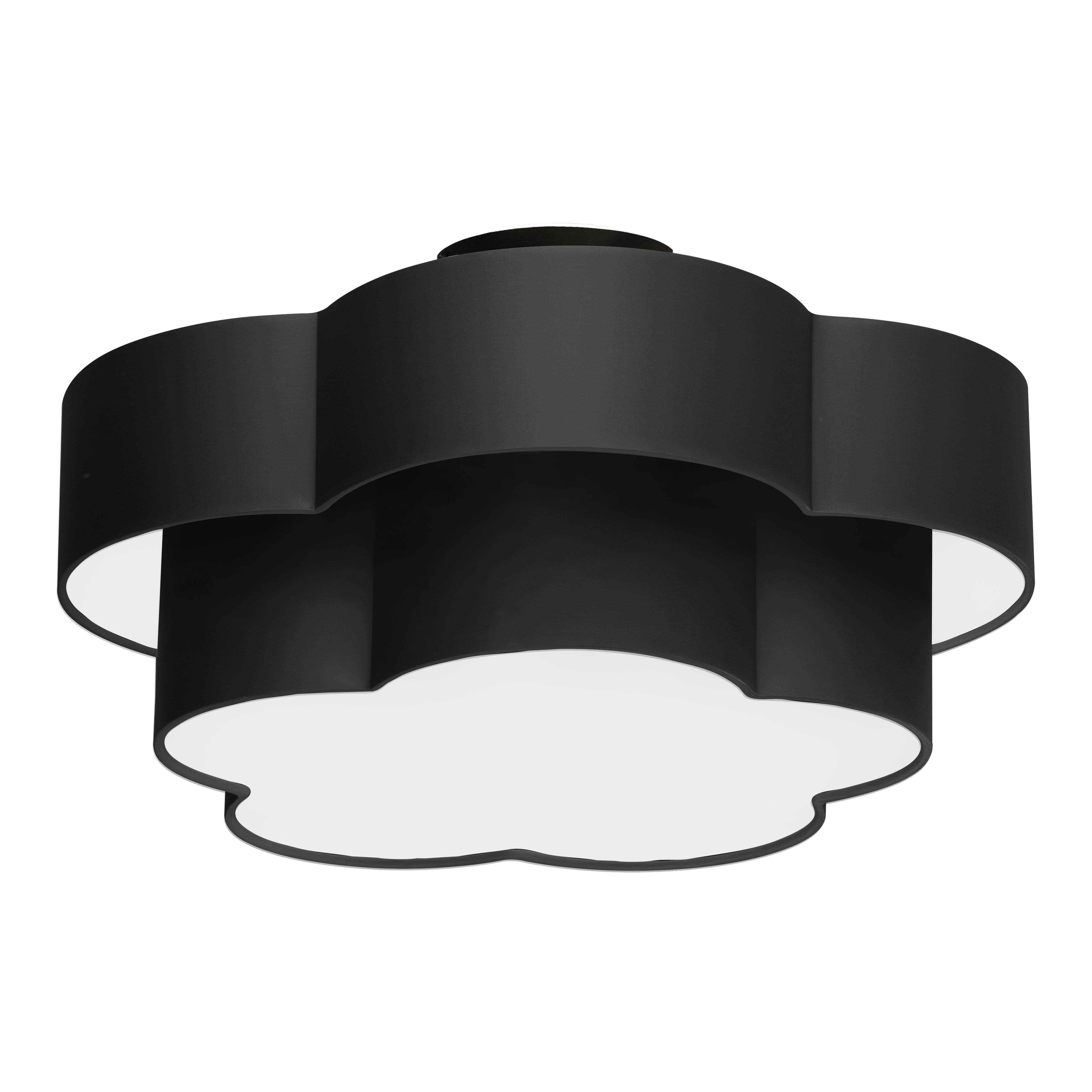 PHLOX Flush mount  Black - PLX-203FH-MB-BK | DAINOLITE