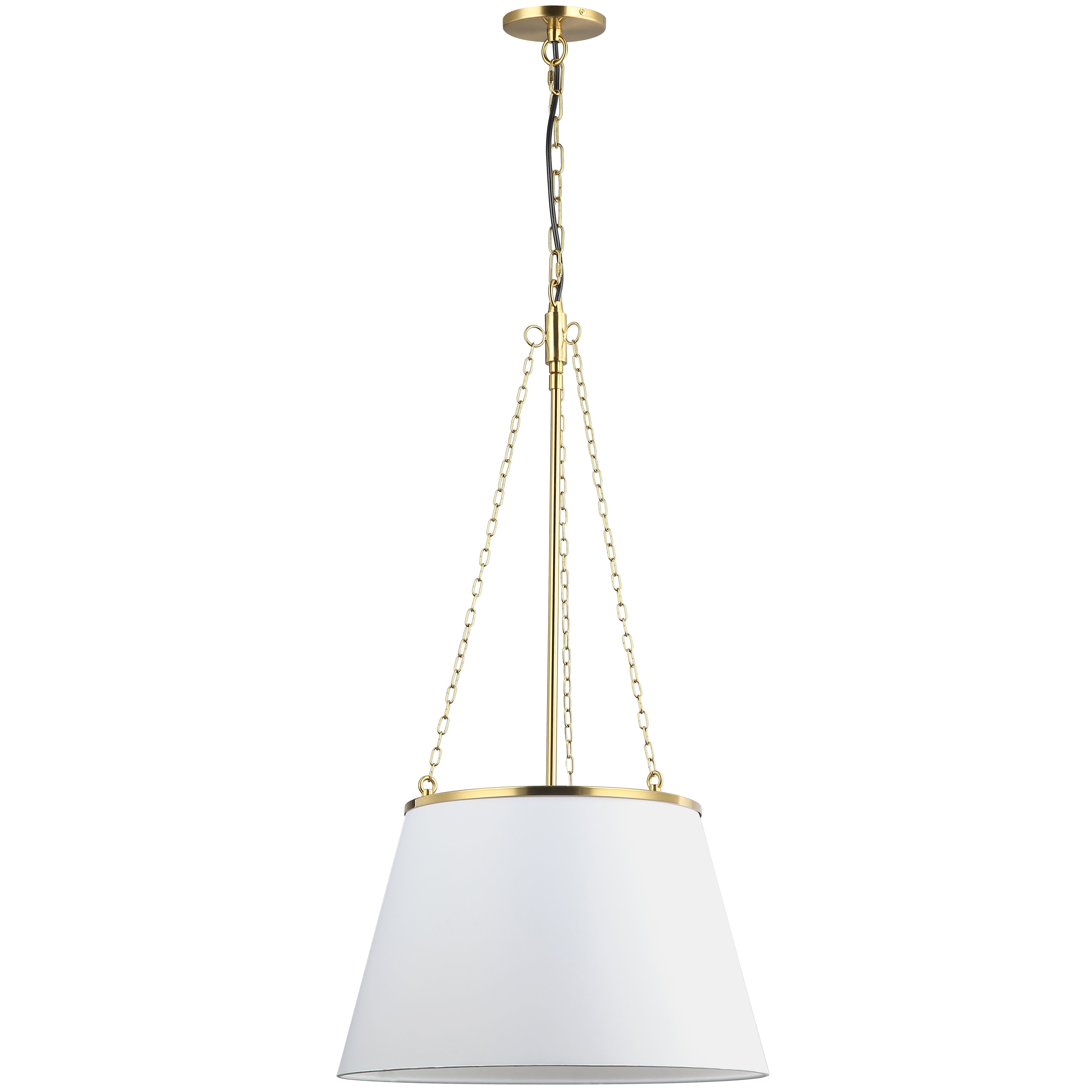 PLYMOUTH Pendant White - PLY-181P-AGB-WH | DAINOLITE