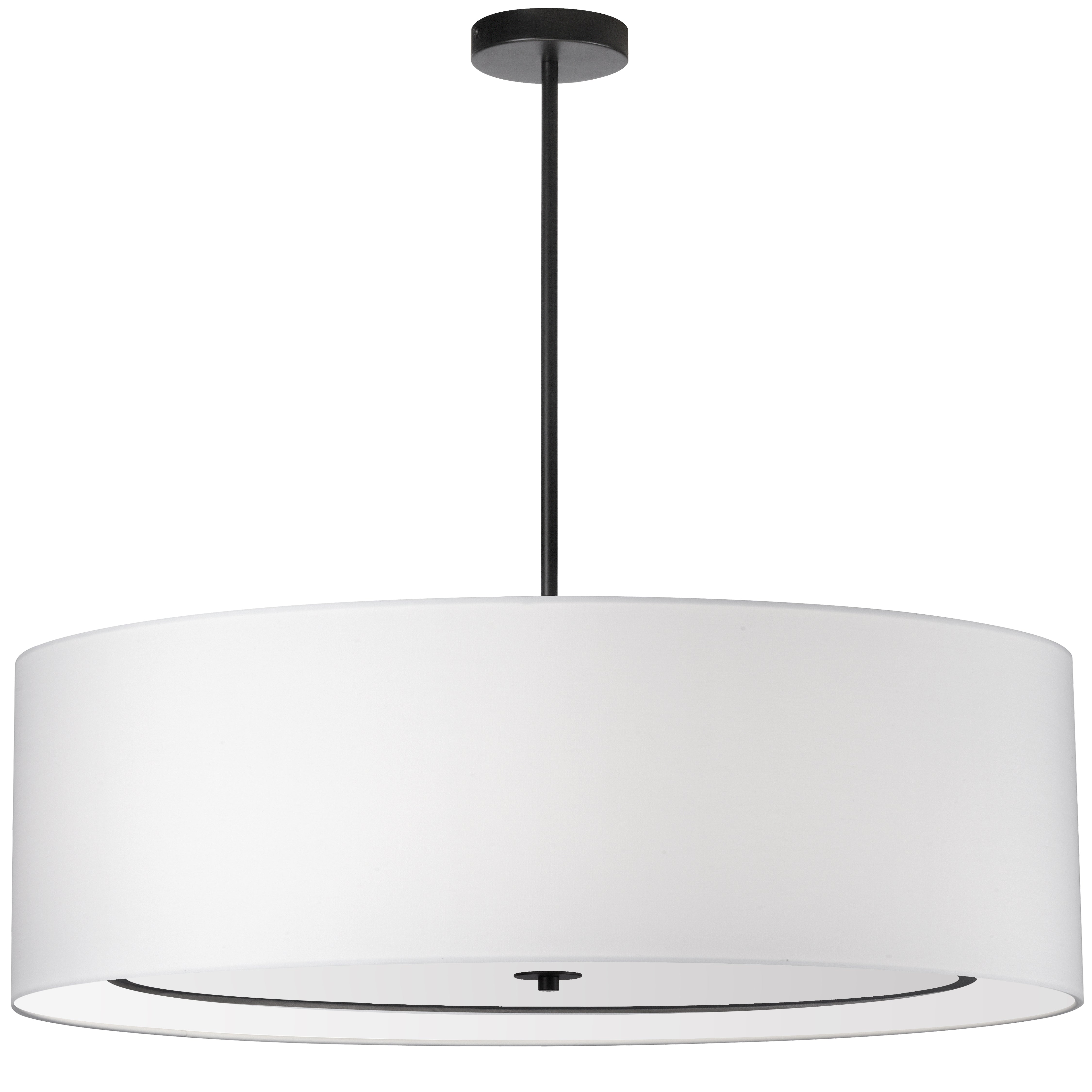 Luminaire suspendu Blanc | PORSCHA — 40 po