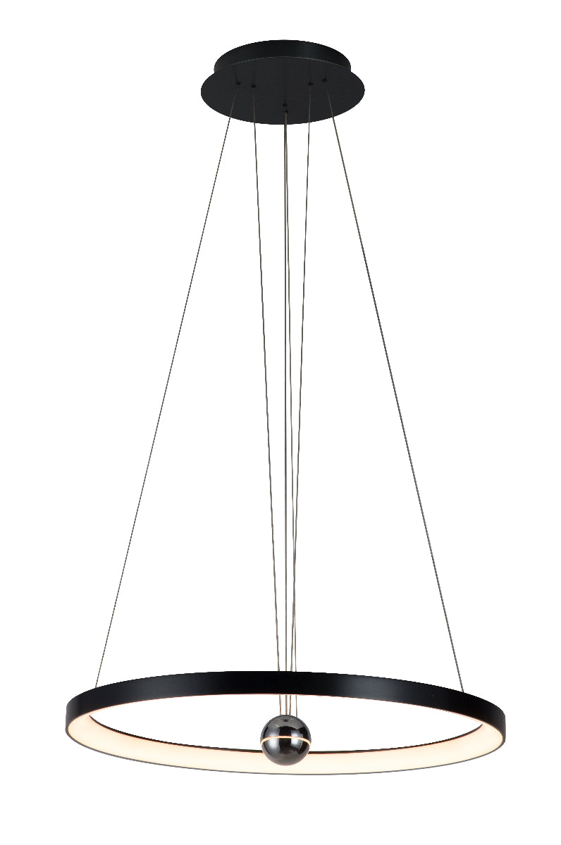 COSIMA Suspension Noir DEL INTÉGRÉ - PP121546-BK | PAGE-ONE