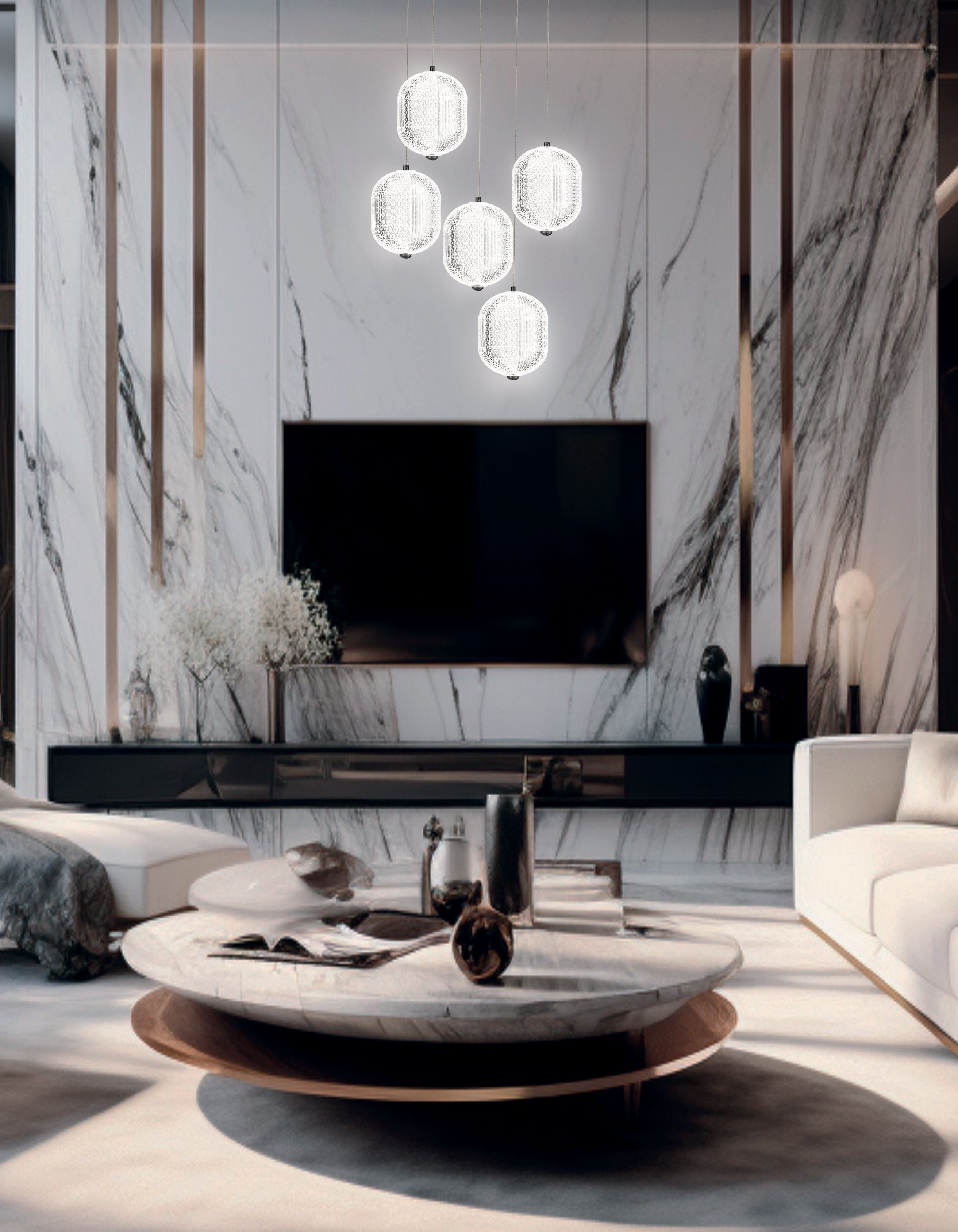 Luminaire suspendu Transparent | PERI