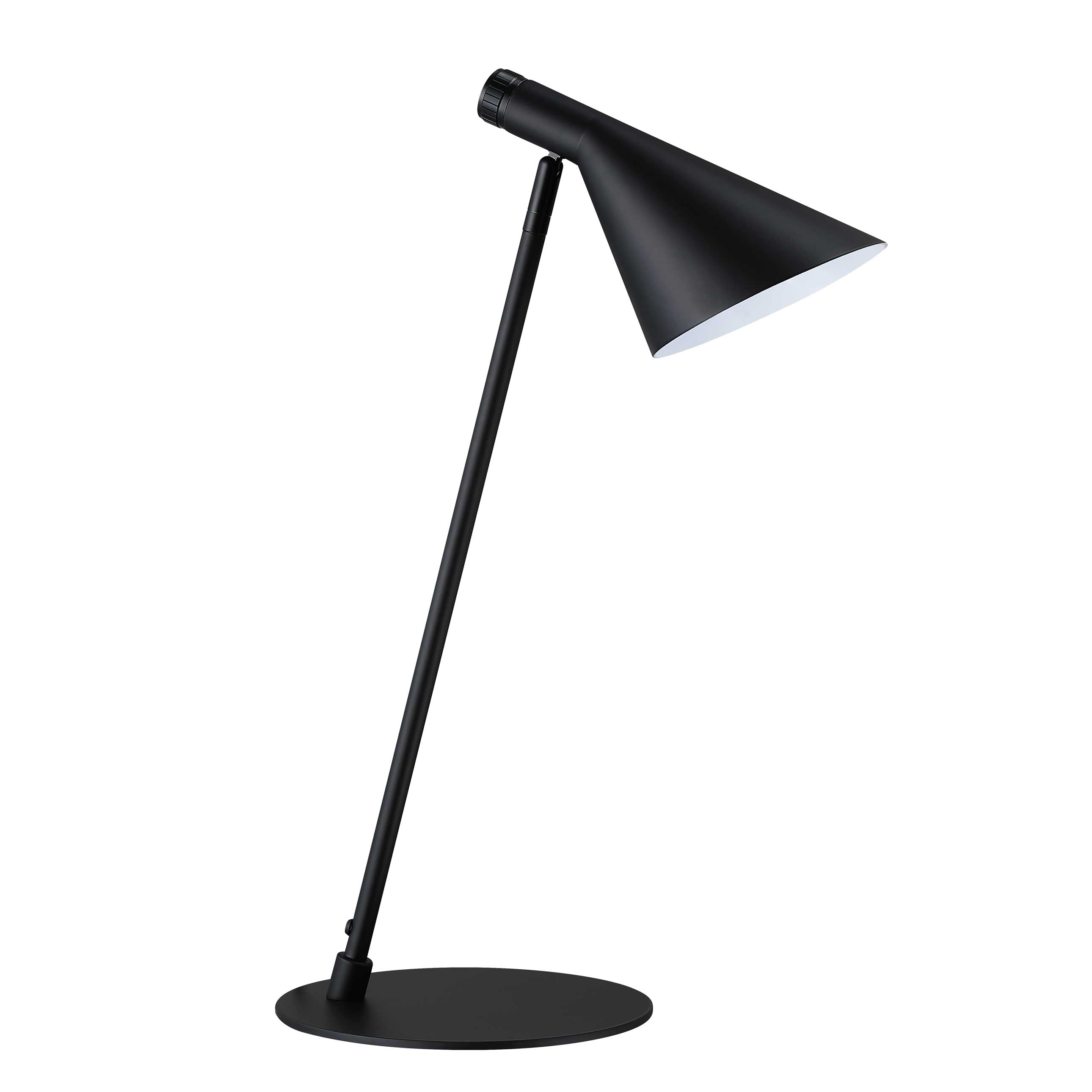 CENA Lampe sur table Noir DEL INTÉGRÉ - PTL8705-BLK | KENDAL