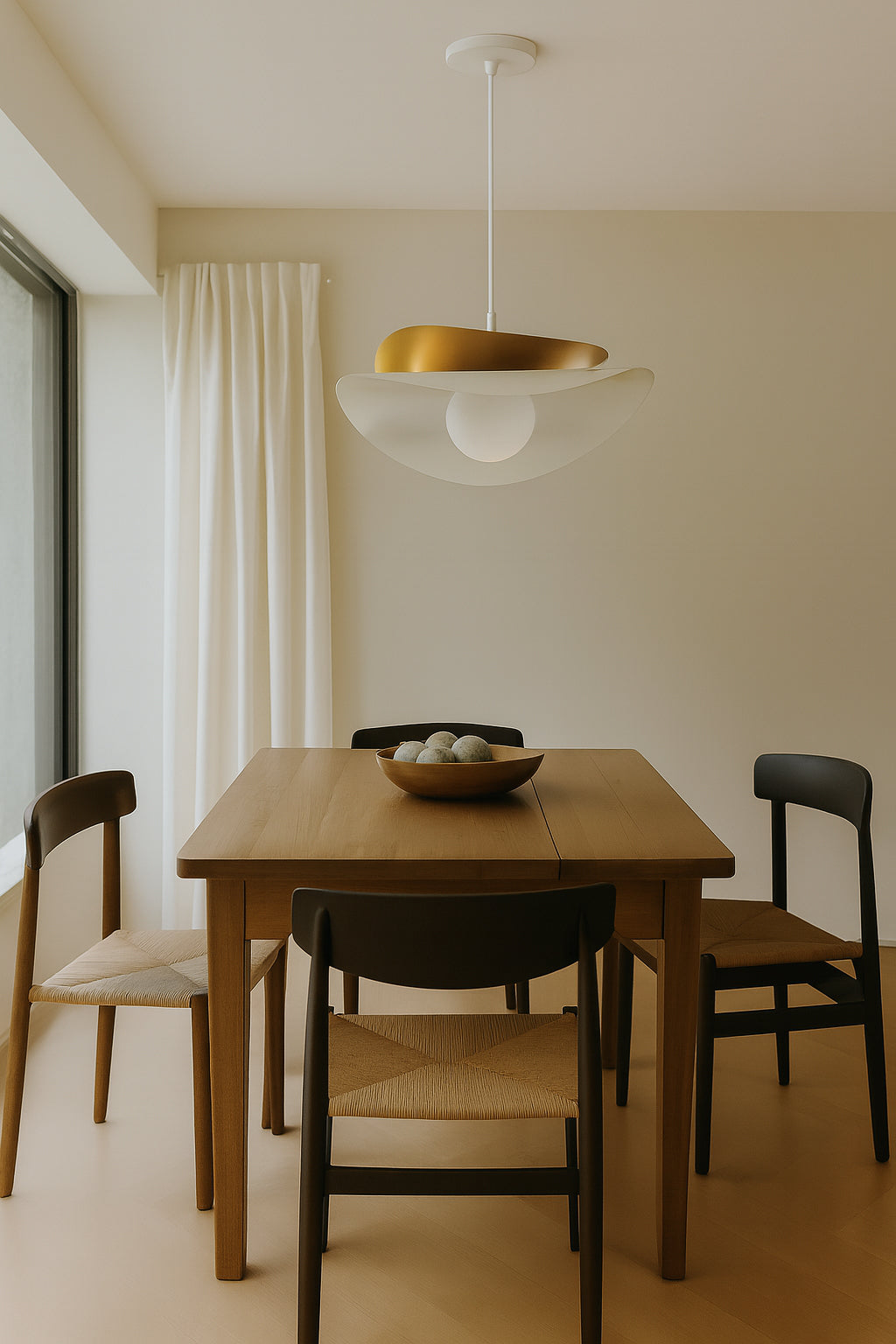 Luminaire suspendu Blanc mat | PAVEN