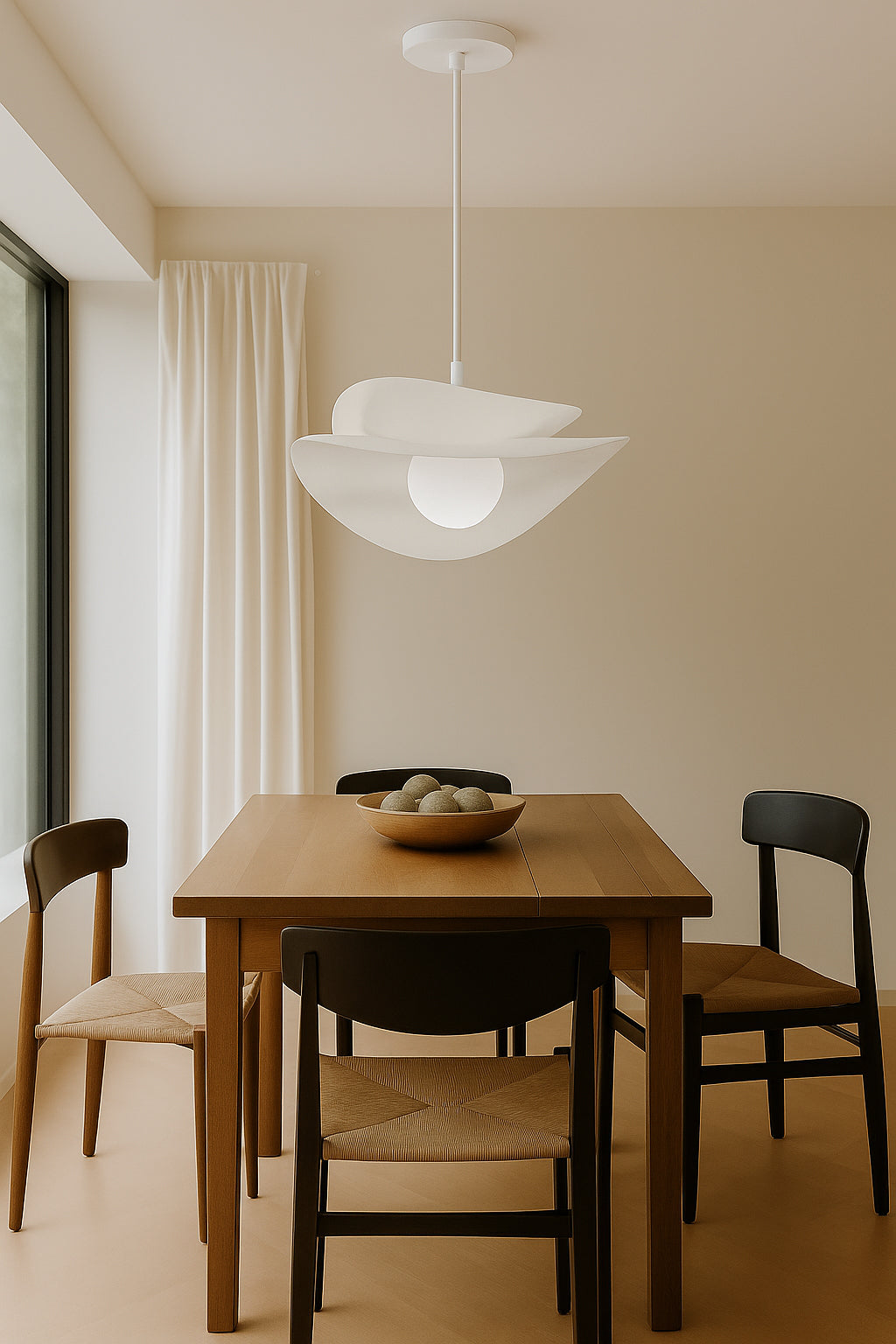 Luminaire suspendu Blanc mat | PAVEN