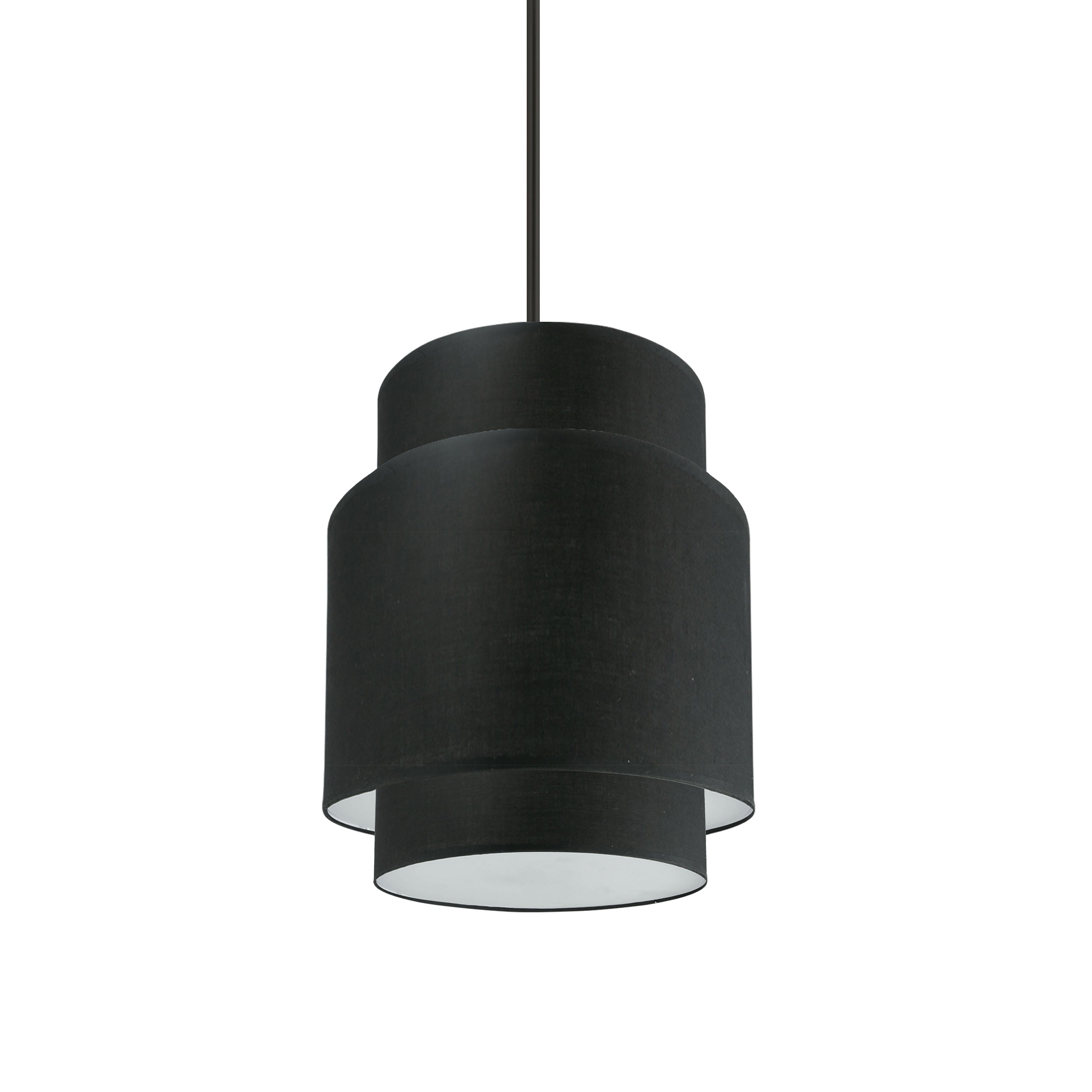 PRIYA Suspension Noir - PYA-141P-MB-BK | DAINOLITE