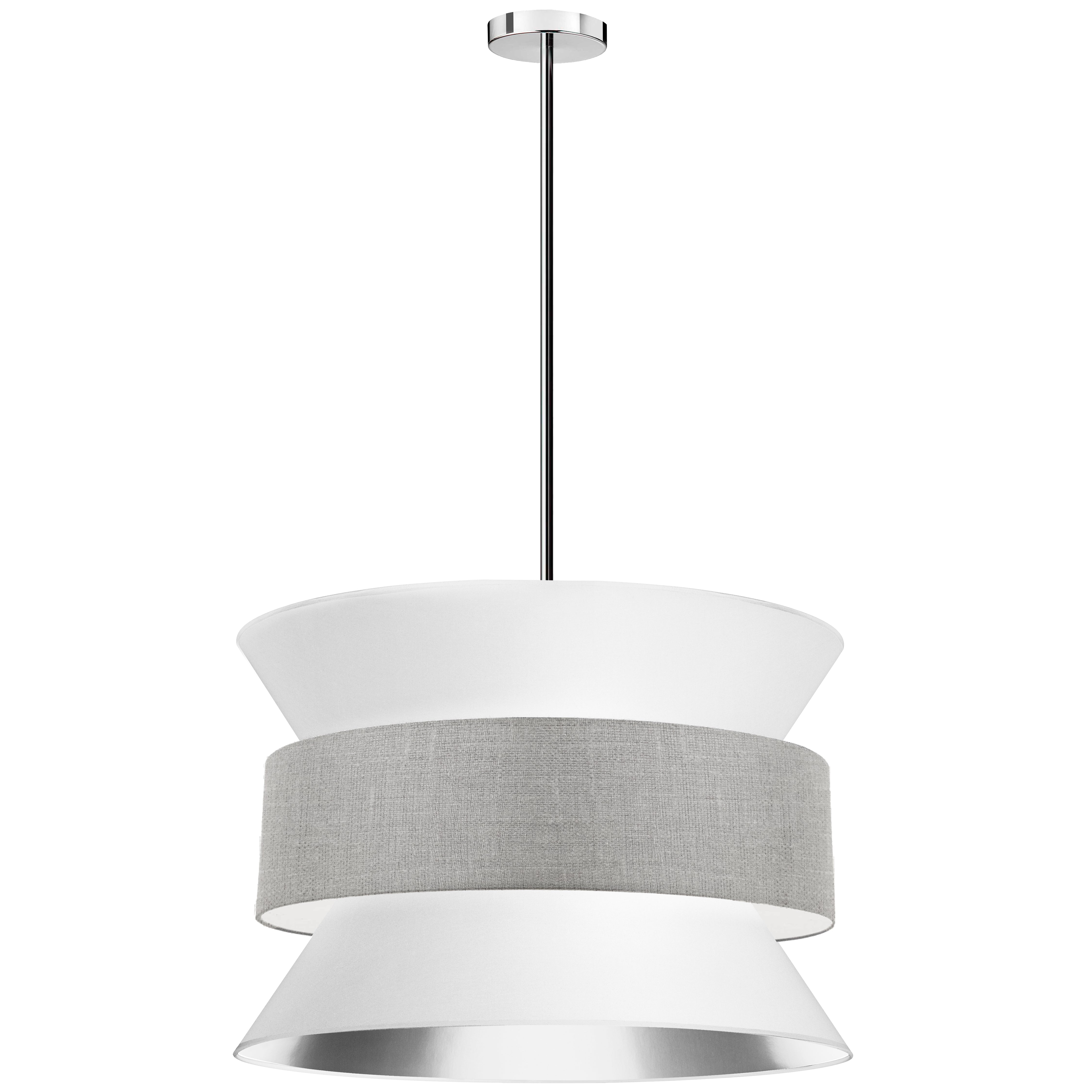 QUESTA Suspension Blanc - QUA-244P-WH-GRY | DAINOLITE