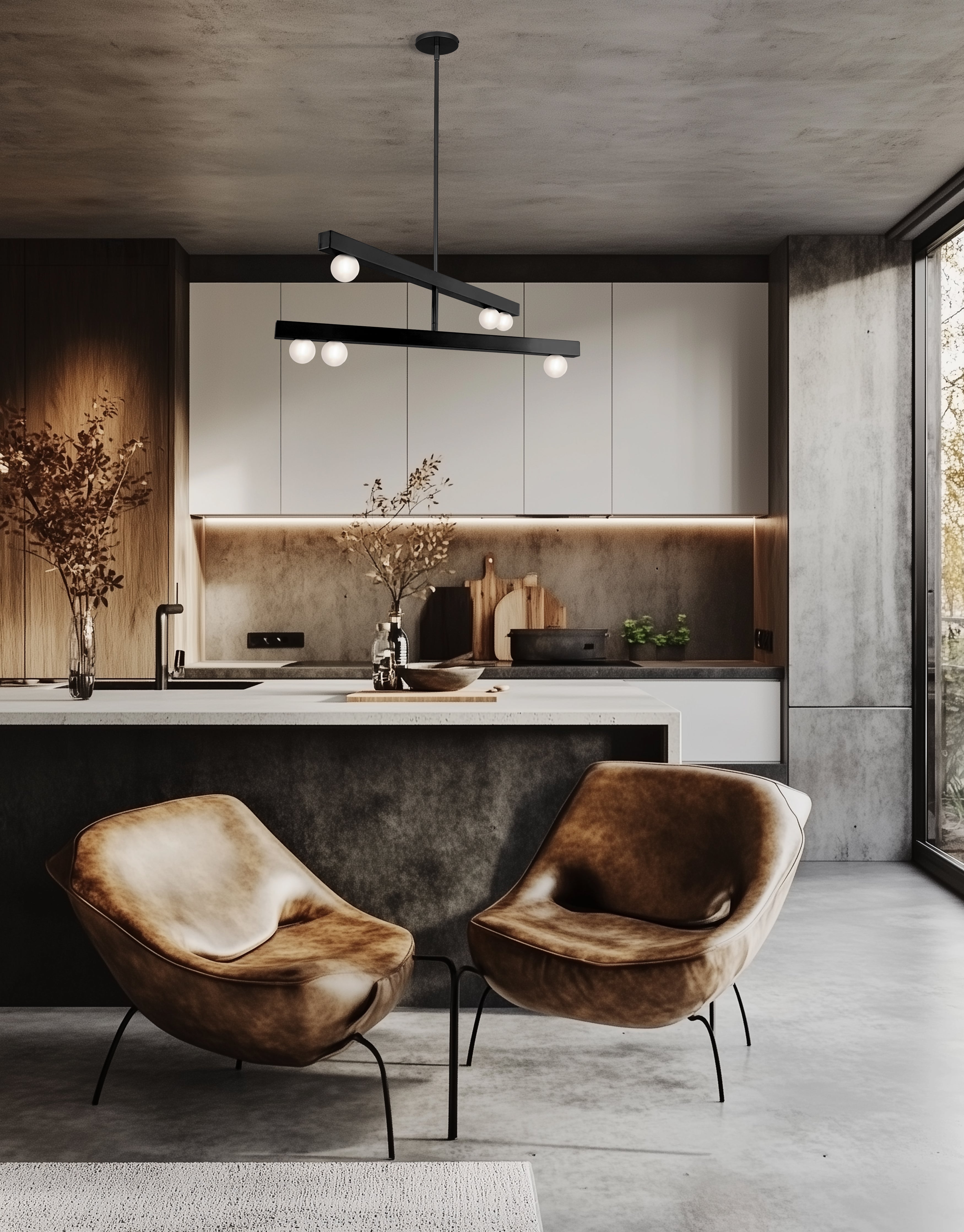 Luminaire suspendu | RALEIGH — 30 po
