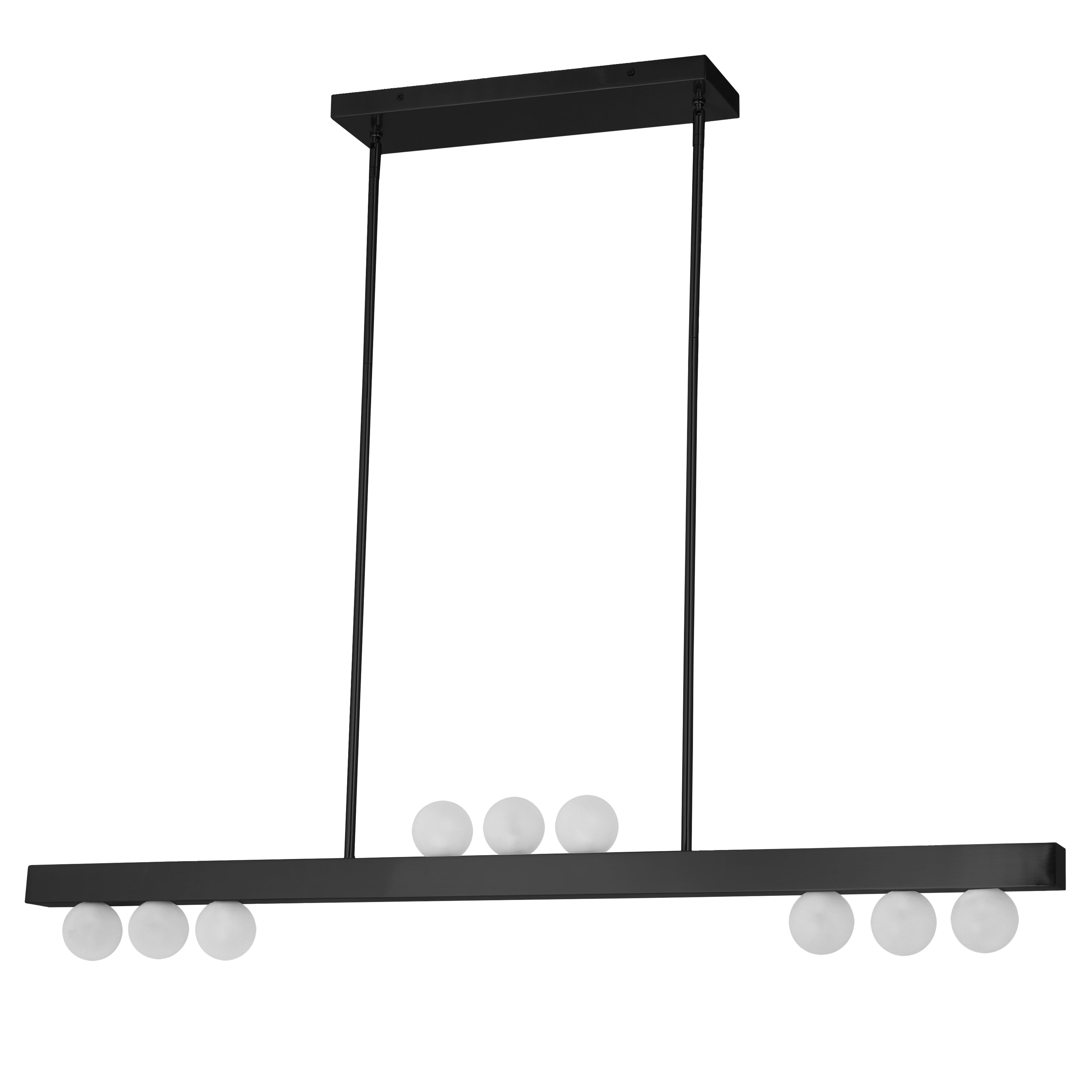 RALEIGH Suspension Noir DEL INTÉGRÉ - RAL-429HP-MB | DAINOLITE