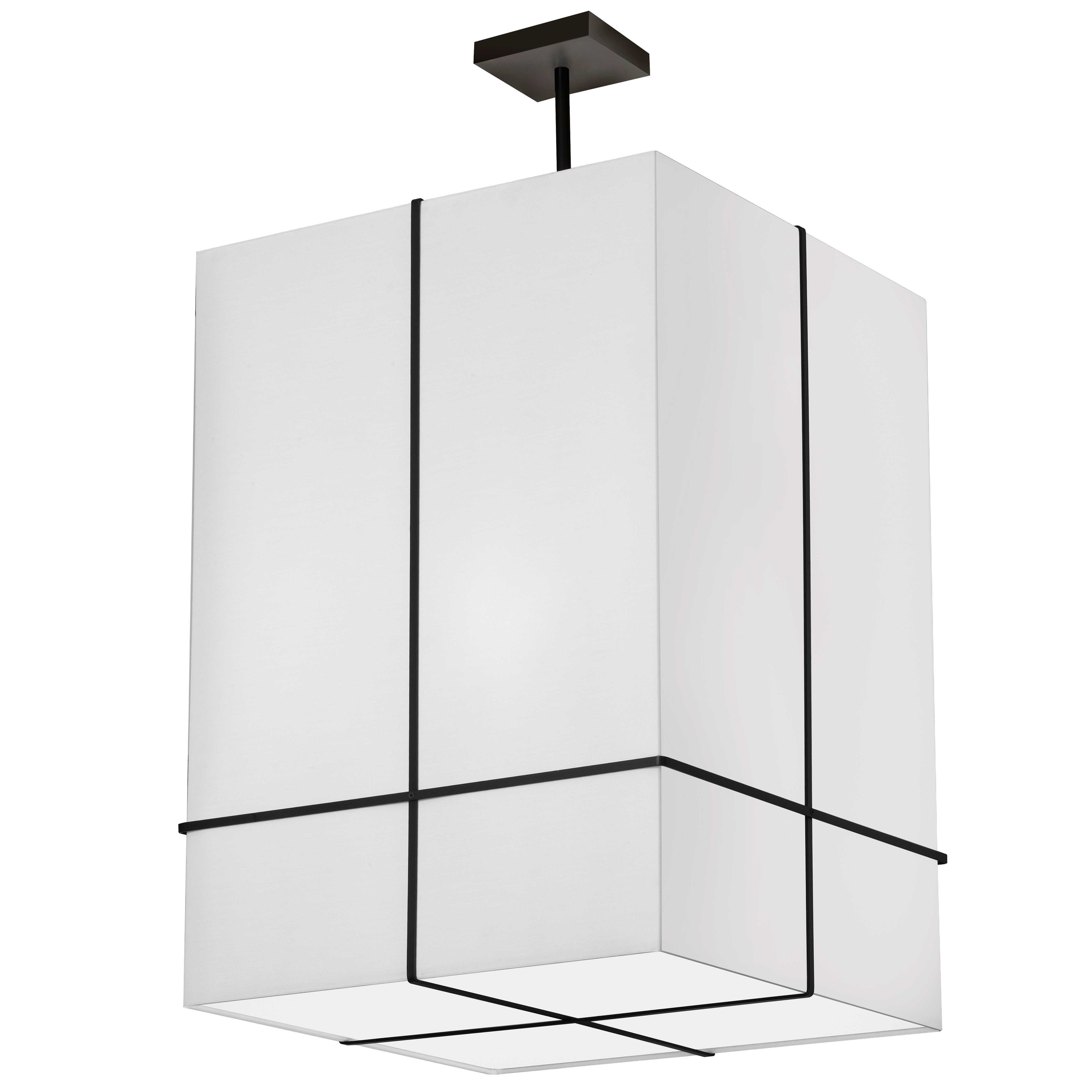 Luminaire suspendu Blanc — Or | RAQUEL