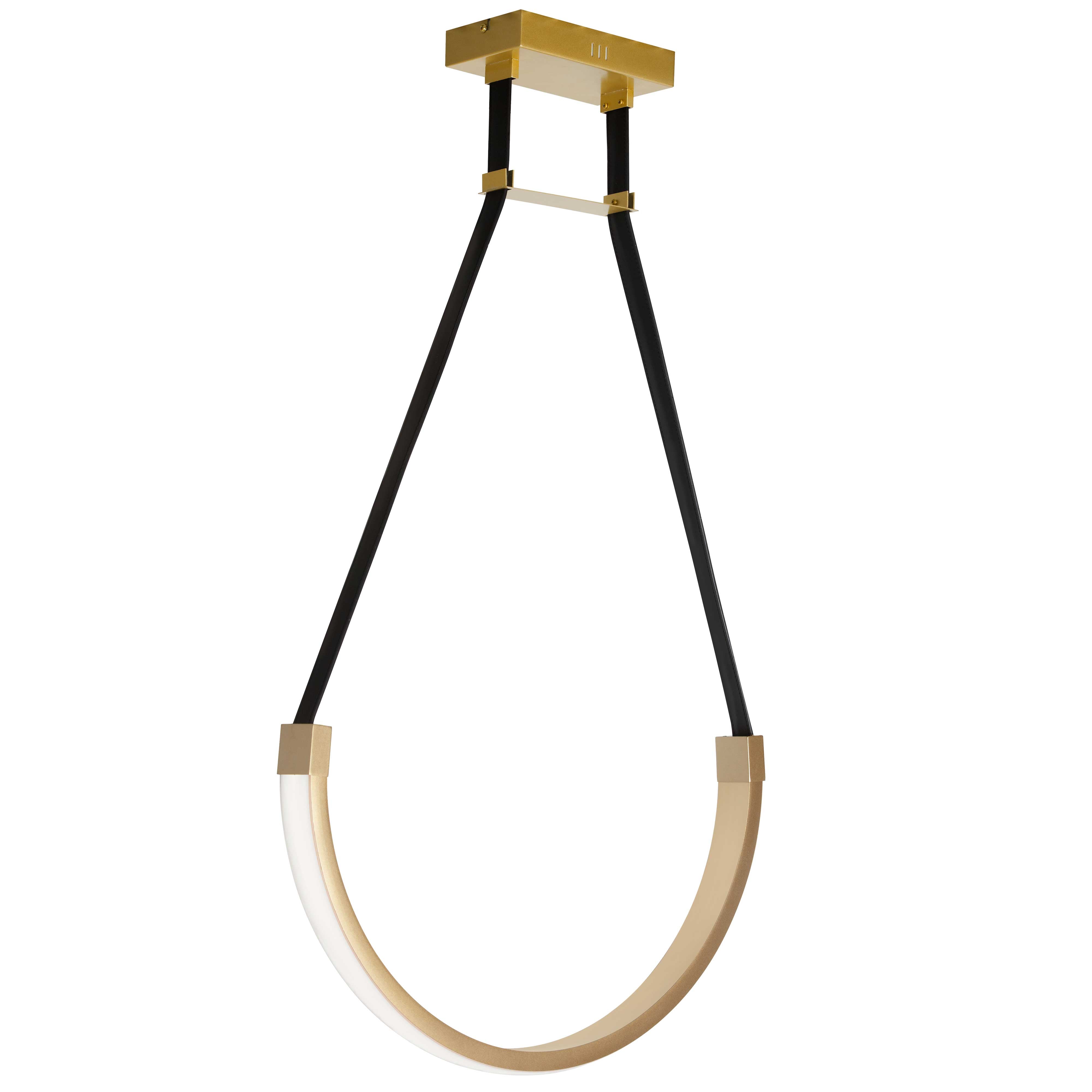 Luminaire suspendu Laiton vieilli | REGAN