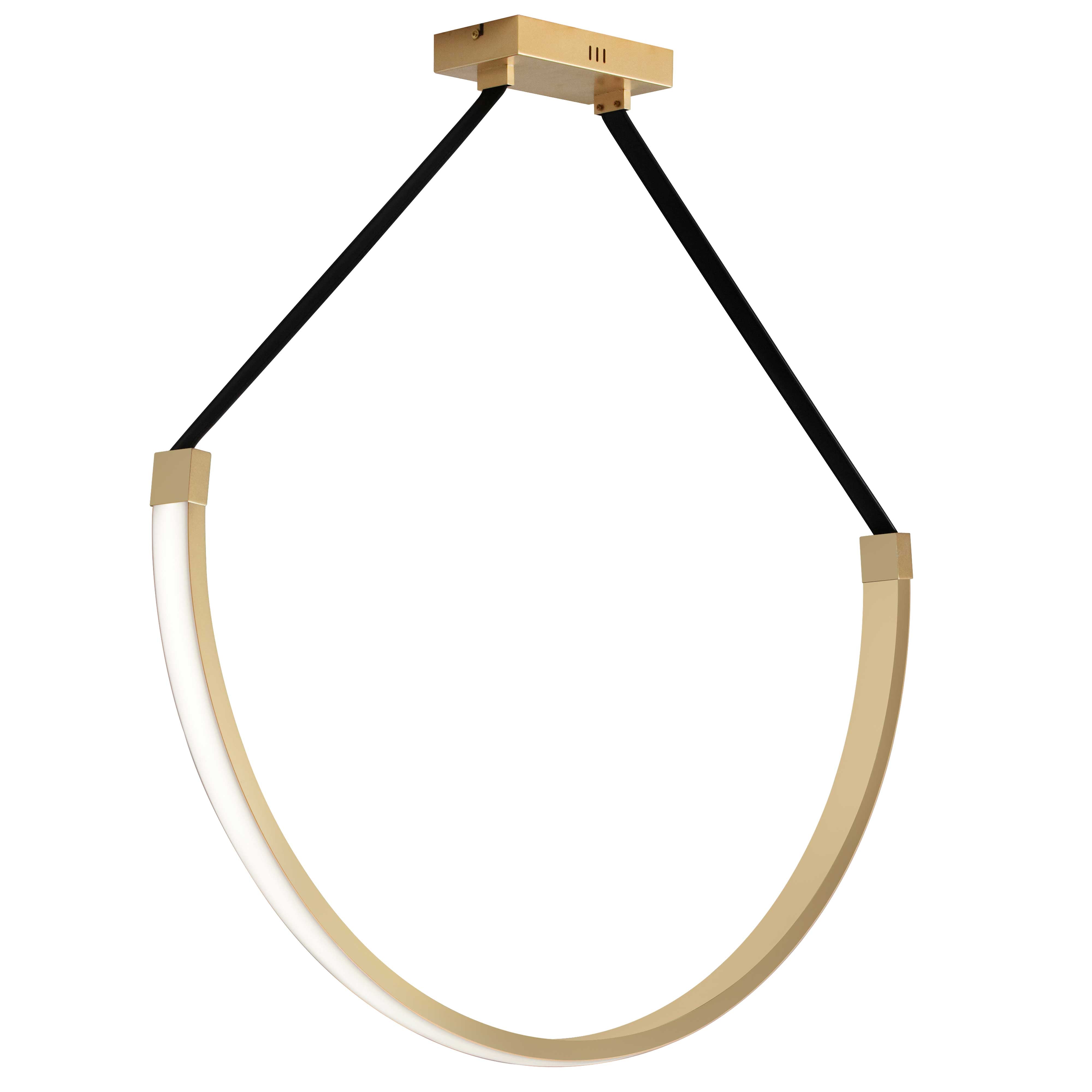 Luminaire suspendu Laiton vieilli | REGAN