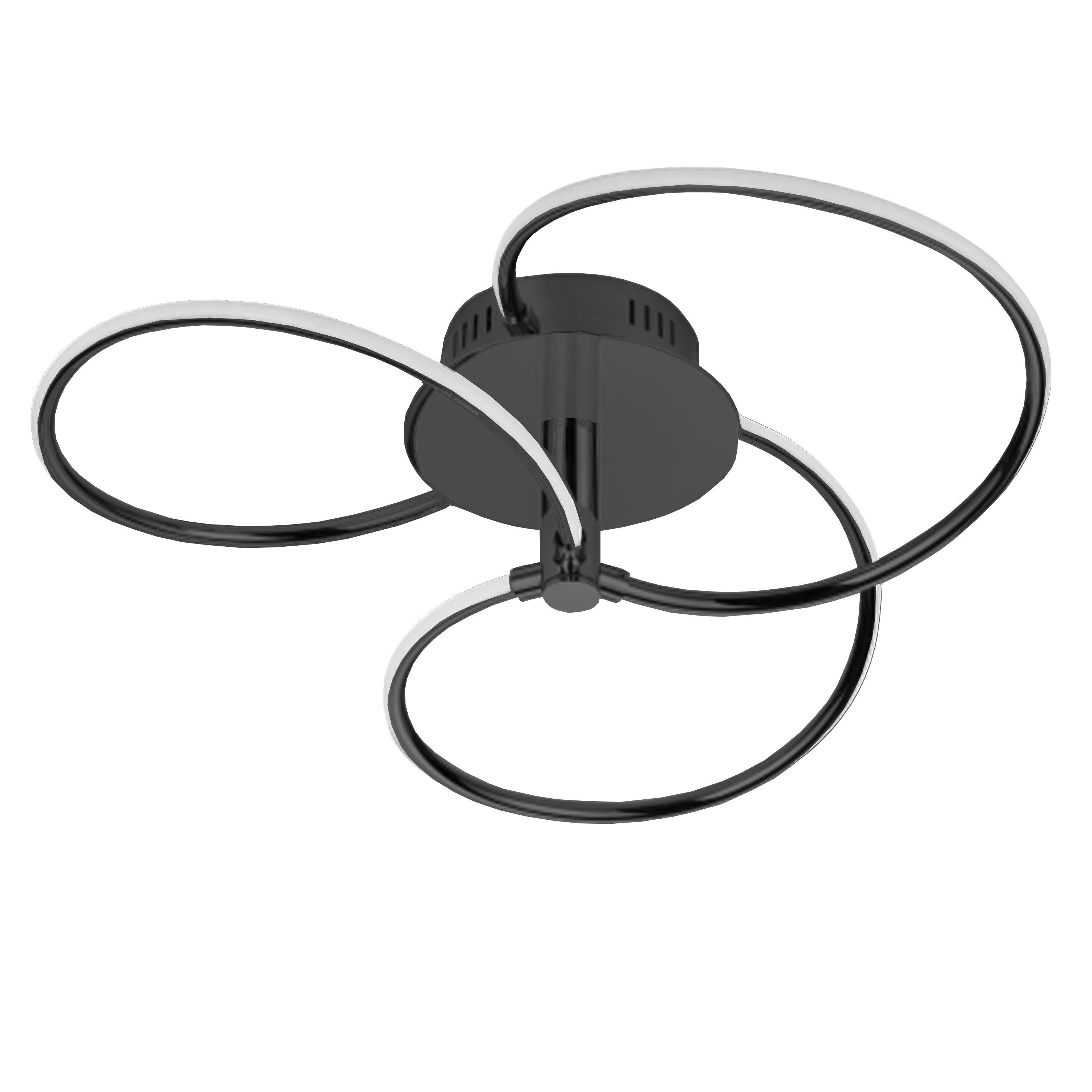 ROMY Semi plafonnier Noir DEL INTÉGRÉ - ROM-223SF-MB | DAINOLITE