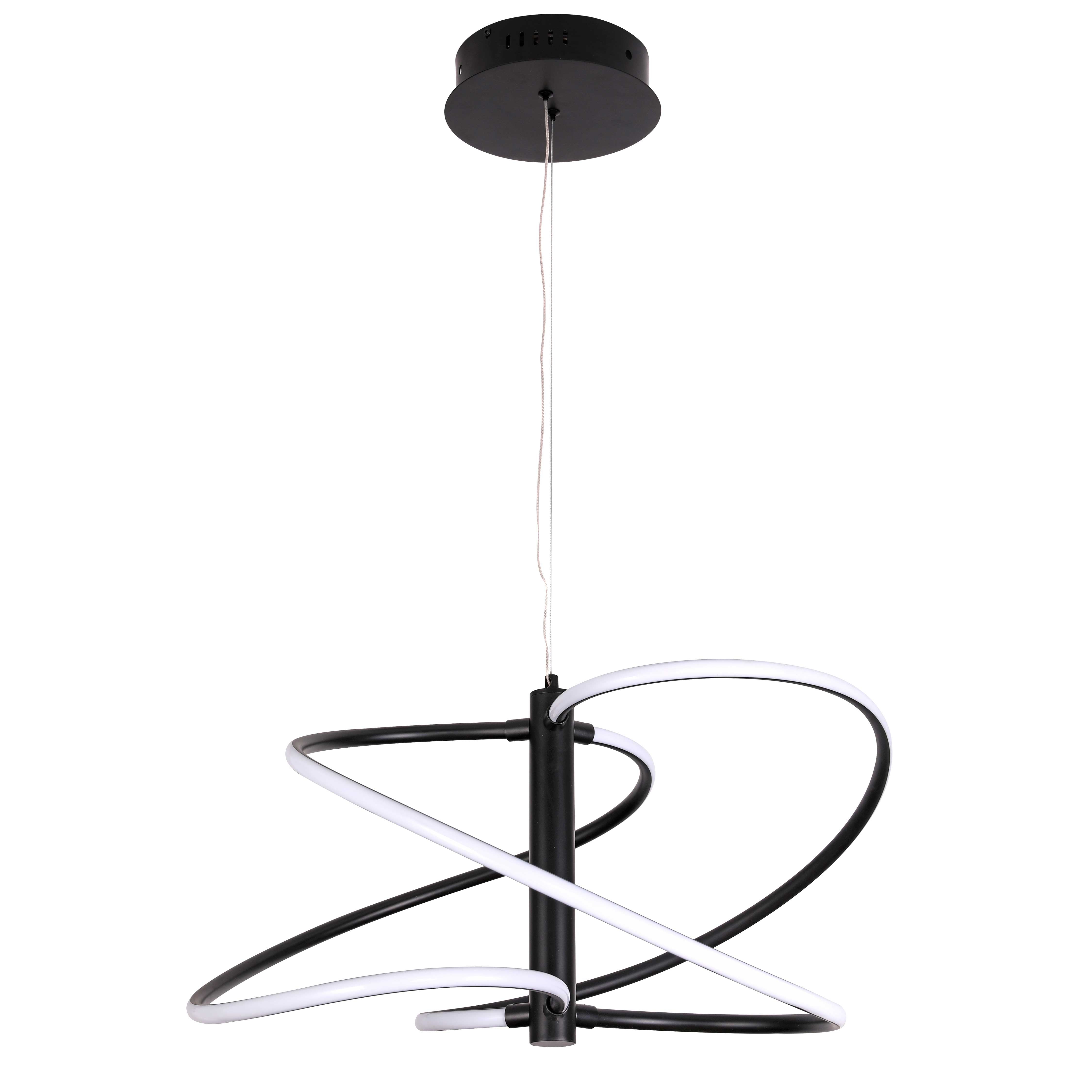 ROMY Suspension Noir DEL INTÉGRÉ - ROM-2433LEDP-MB | DAINOLITE