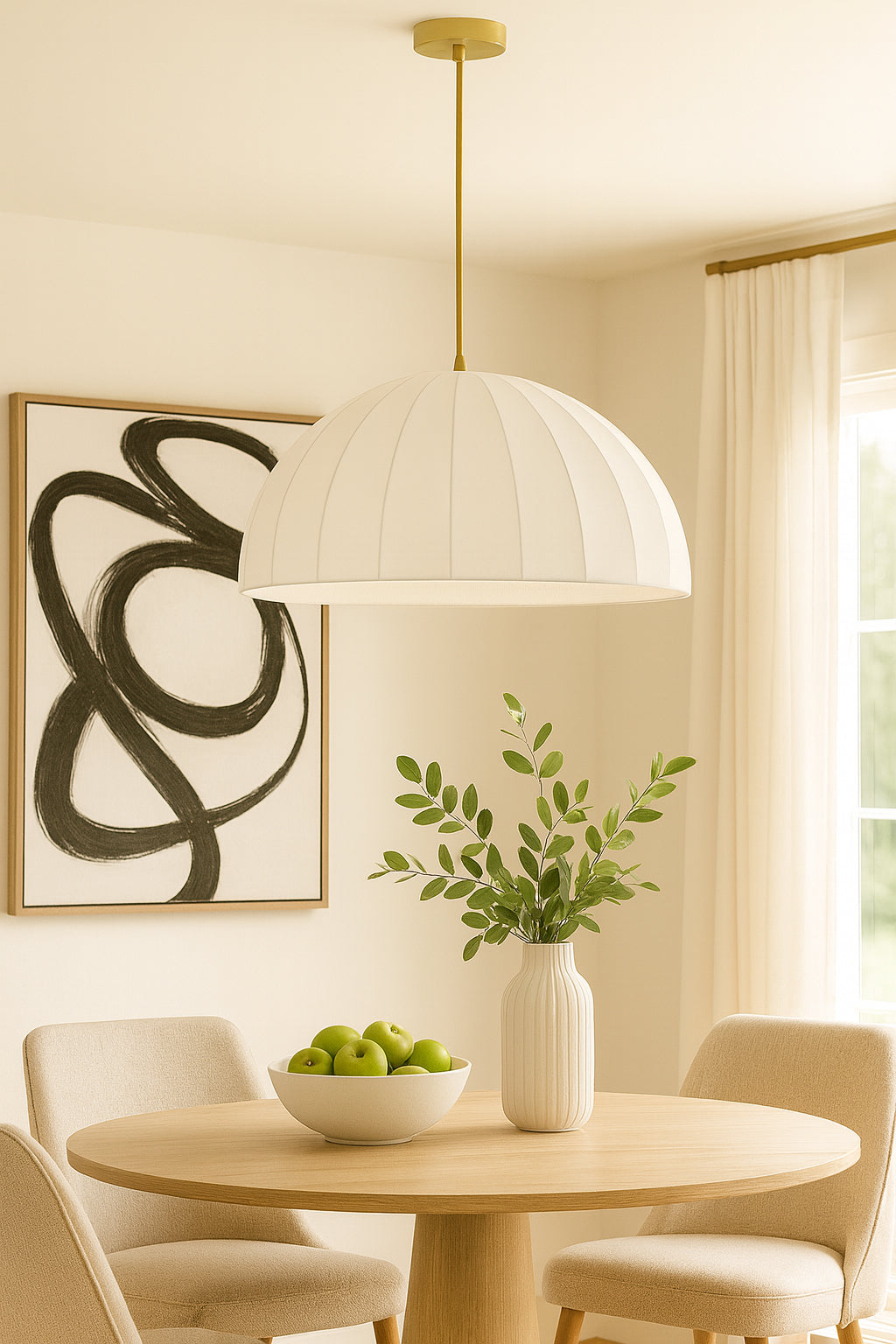Luminaire suspendu Beige | RONNY