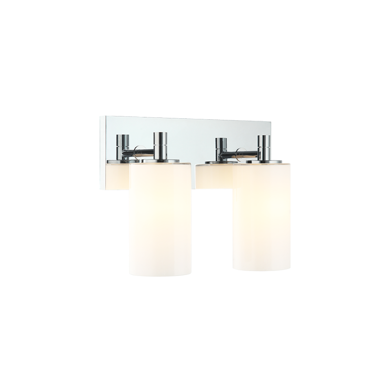 Applique murale | CANDELA - Chrome — Abat-jour ouvert