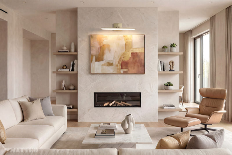 Applique murale | HARPER - Or champagne