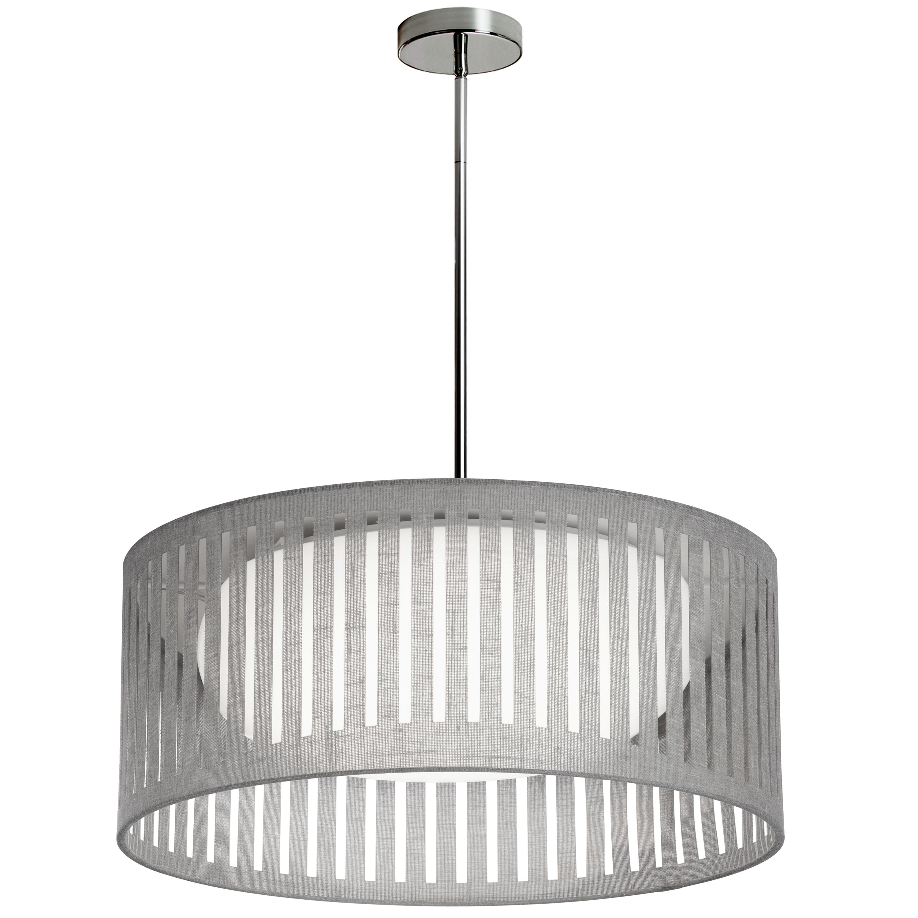 SLITDRUM Suspension Gris DEL INTÉGRÉ - SDLED-20P-GRY | DAINOLITE