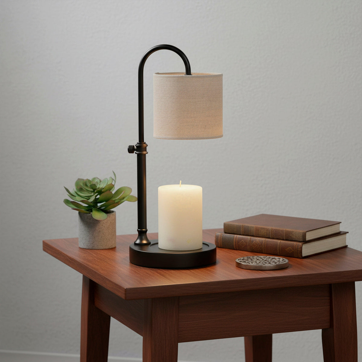 Lampe chauffe-bougie | Barton — Adesso