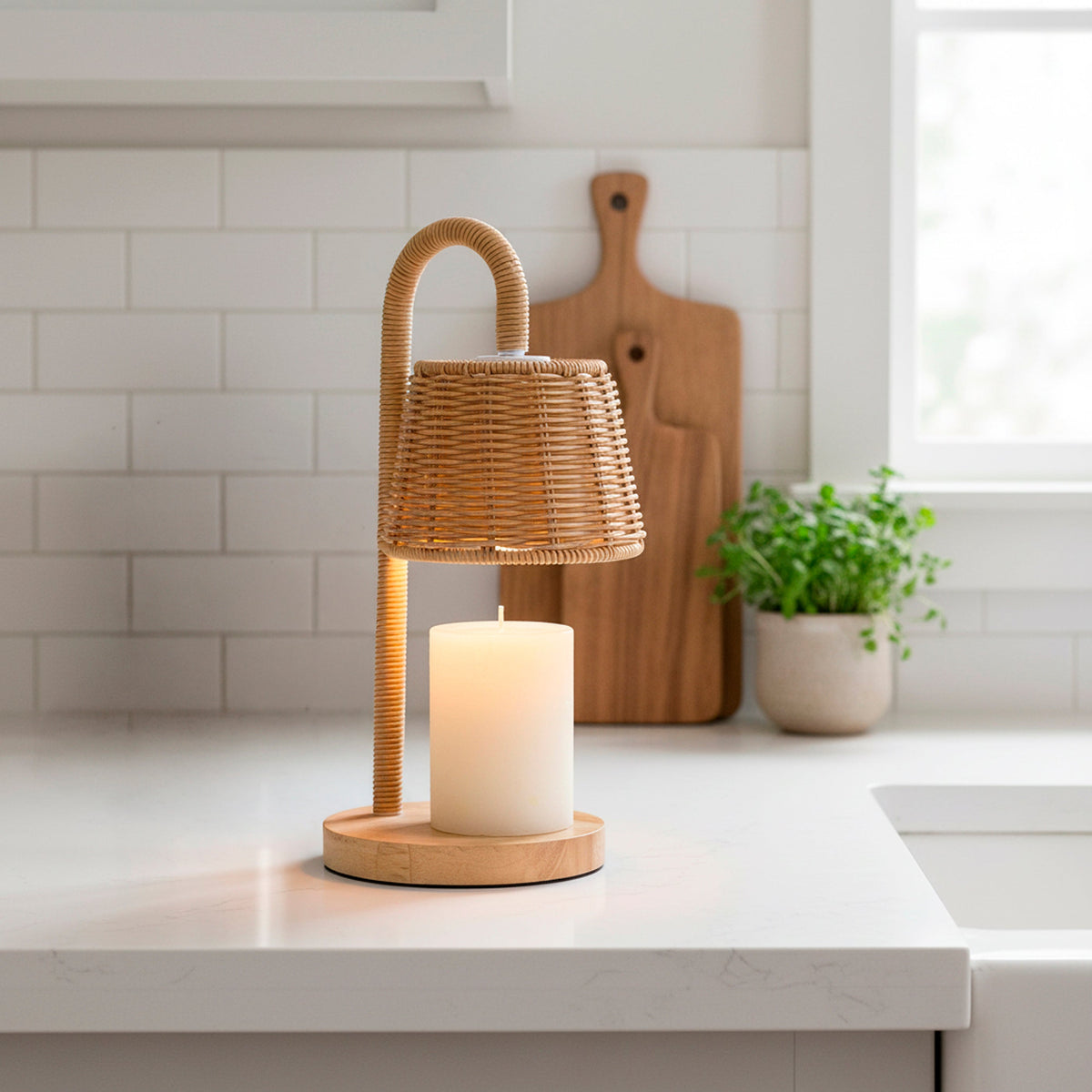 Lampe chauffe-bougie | Nalu — Adesso