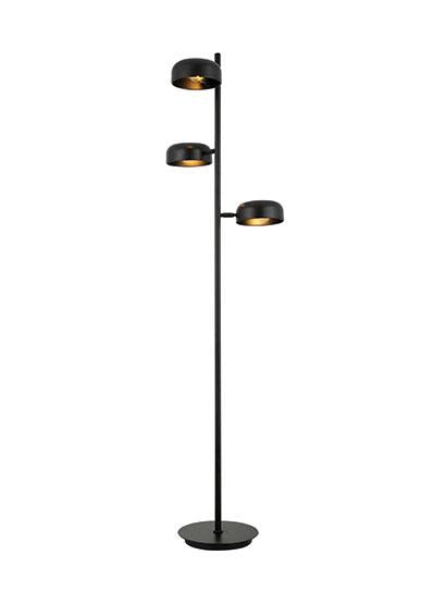 Lampe sur pied Noir - SLL123BK | LUCE LUMEN