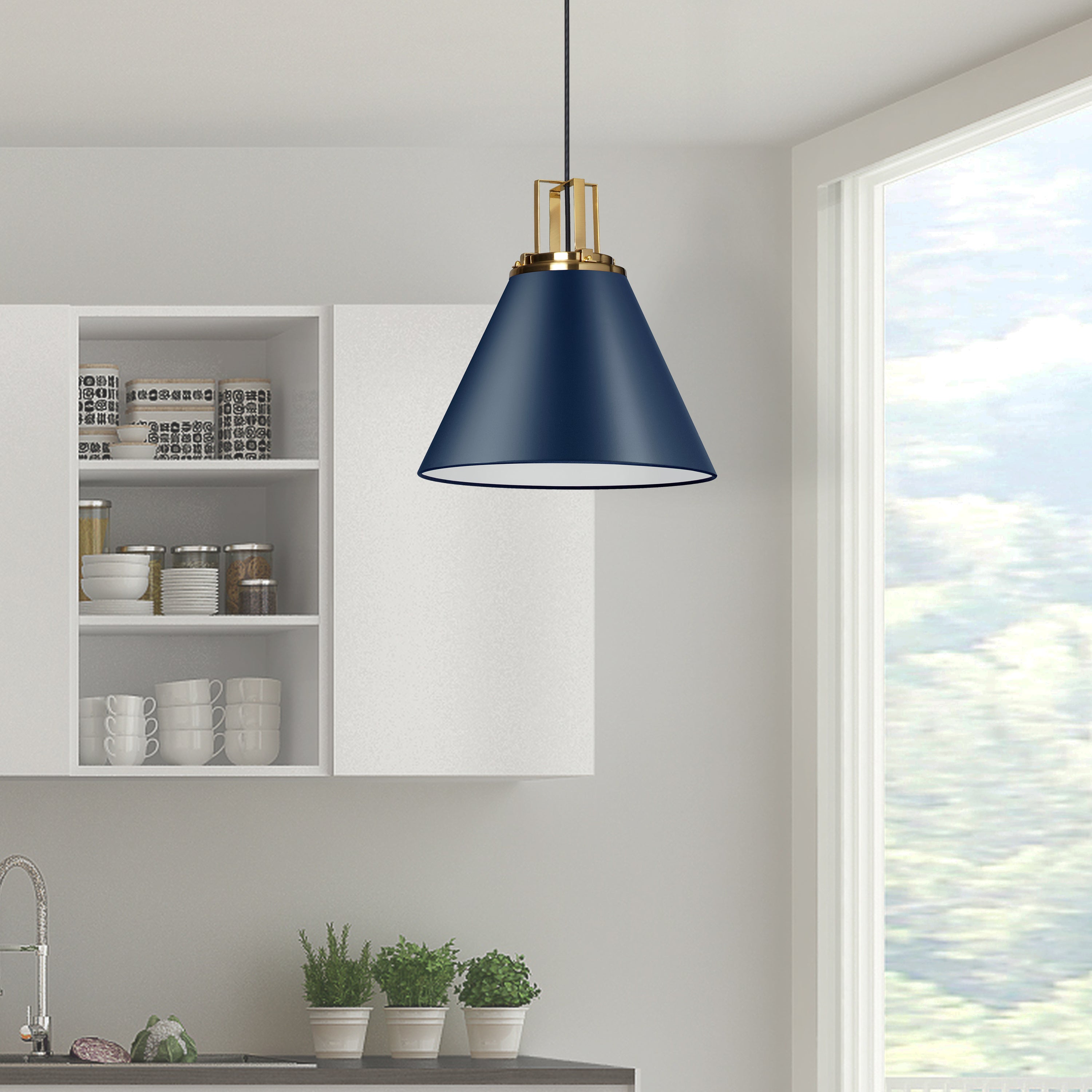 Luminaire suspendu Bleu | SONUS