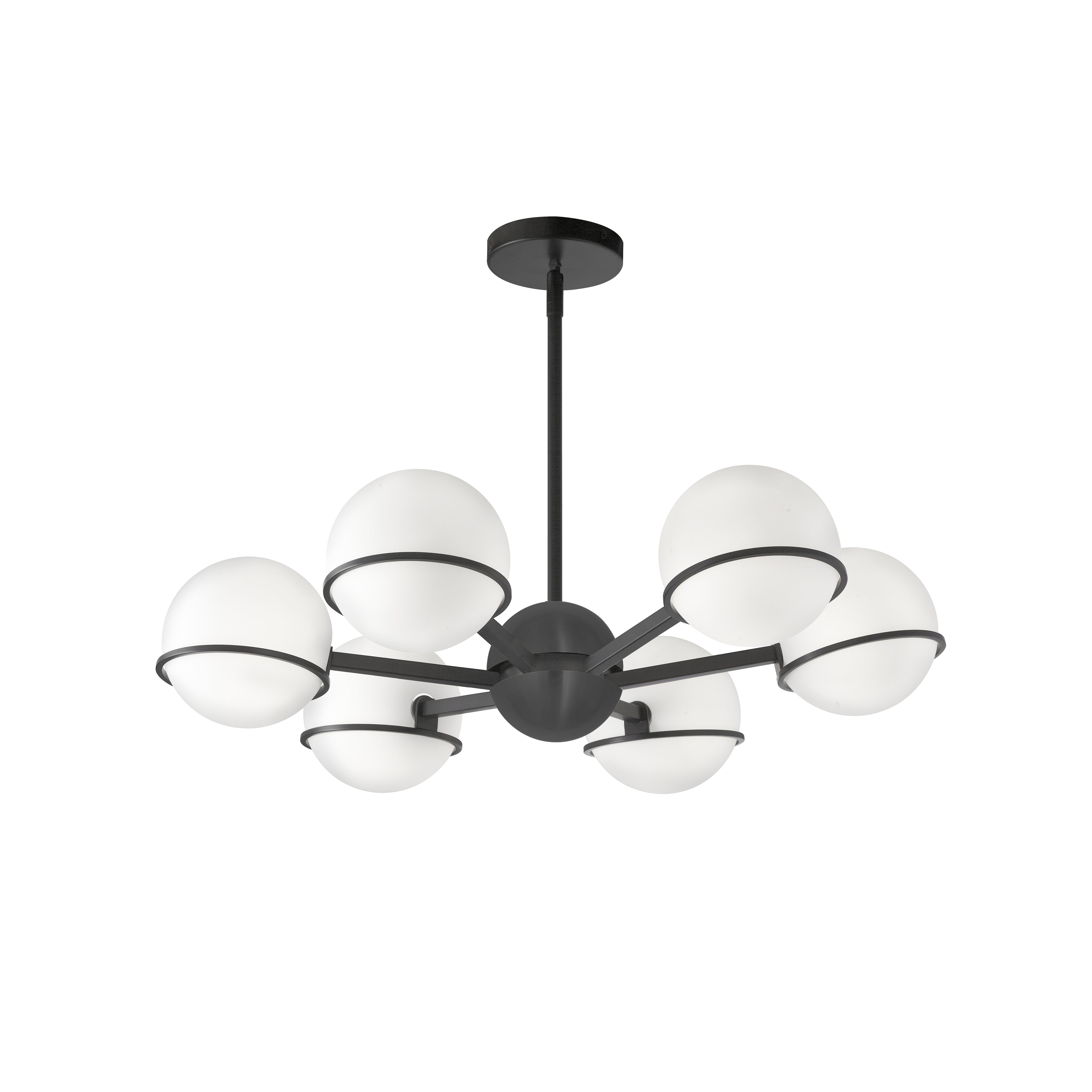 SOFIA Chandelier Noir - SOF-286C-MB | DAINOLITE