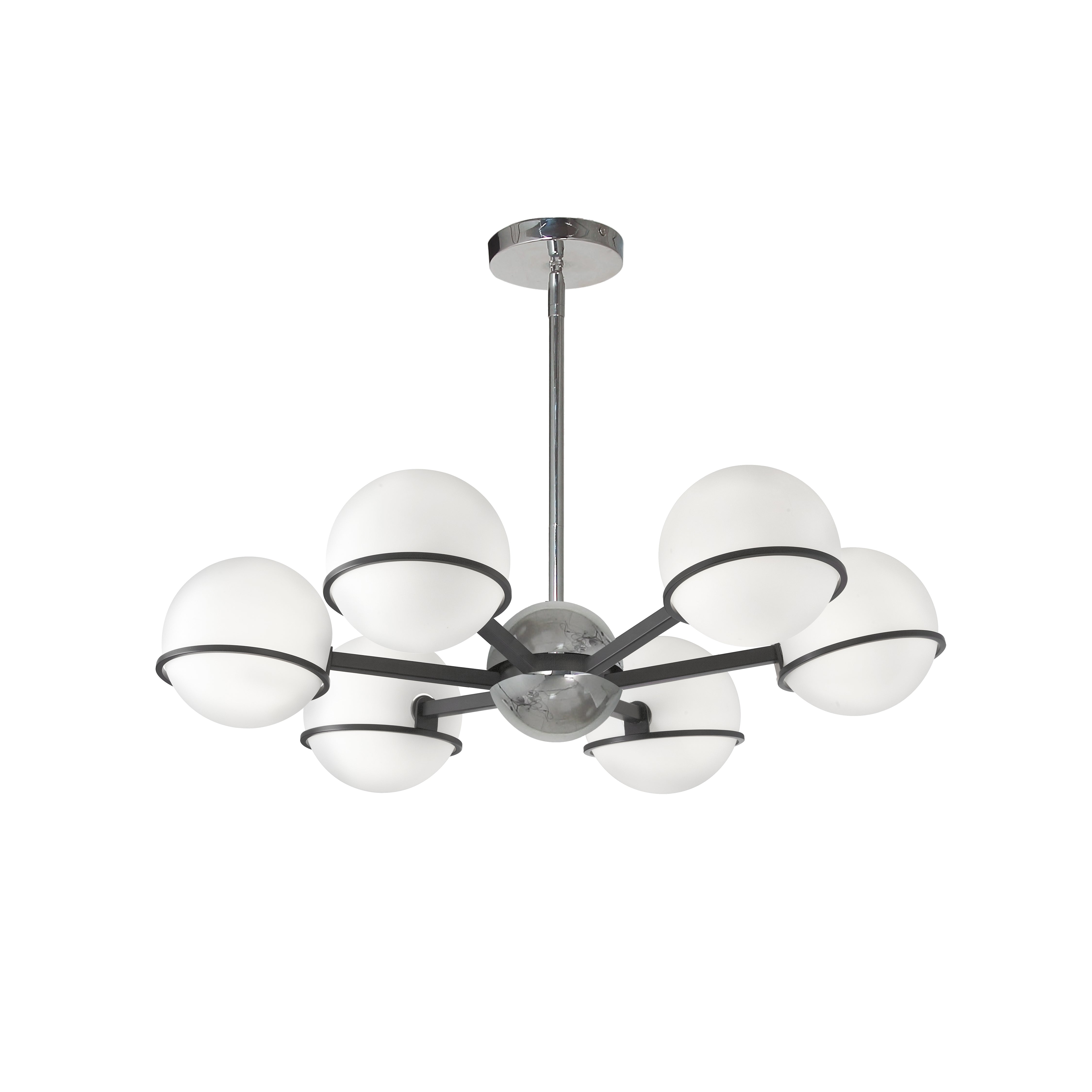 SOFIA Chandelier Chrome - SOF-286C-MB-PC | DAINOLITE