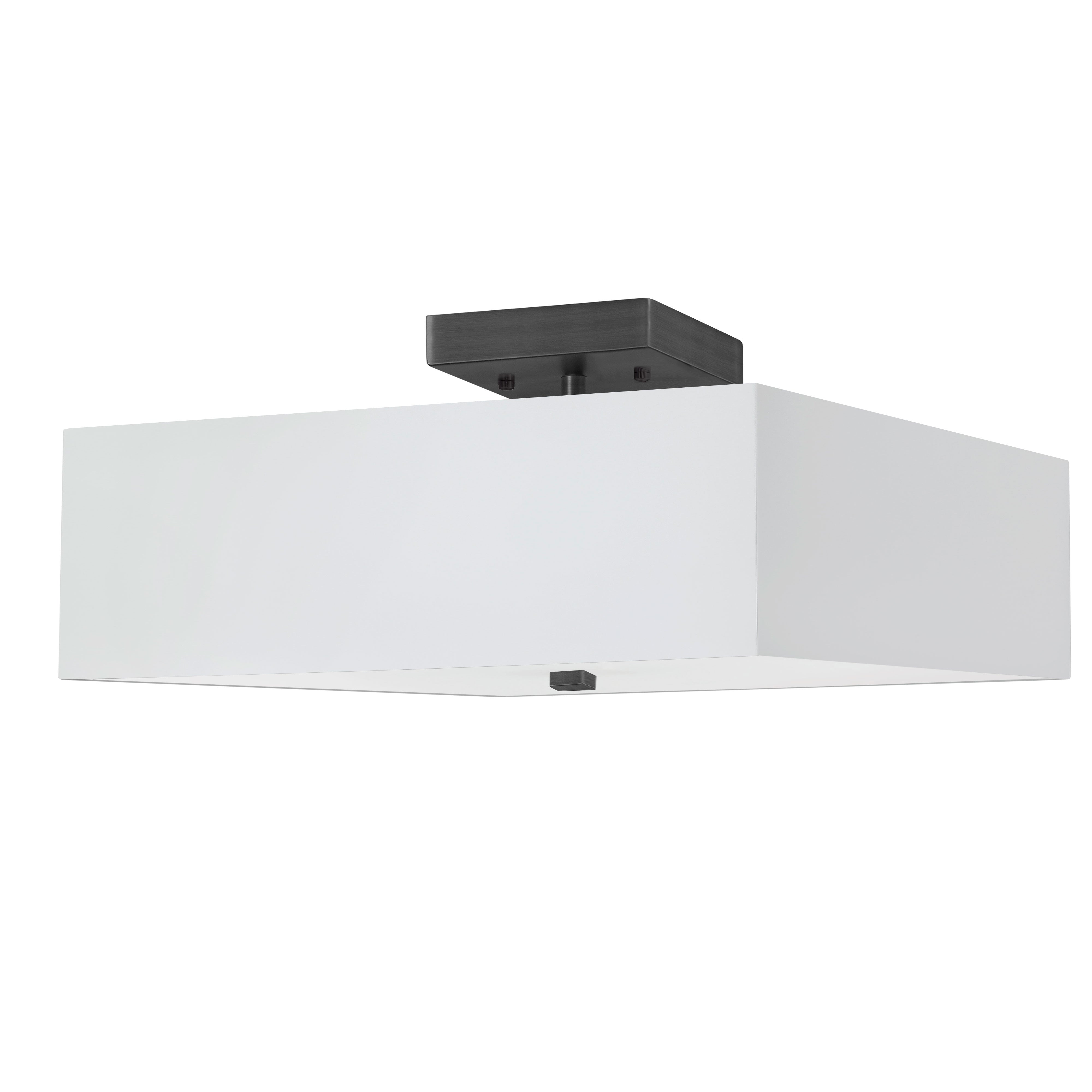 SEREN Semi plafonnier Blanc - SRN-143SF-MB-WH | DAINOLITE