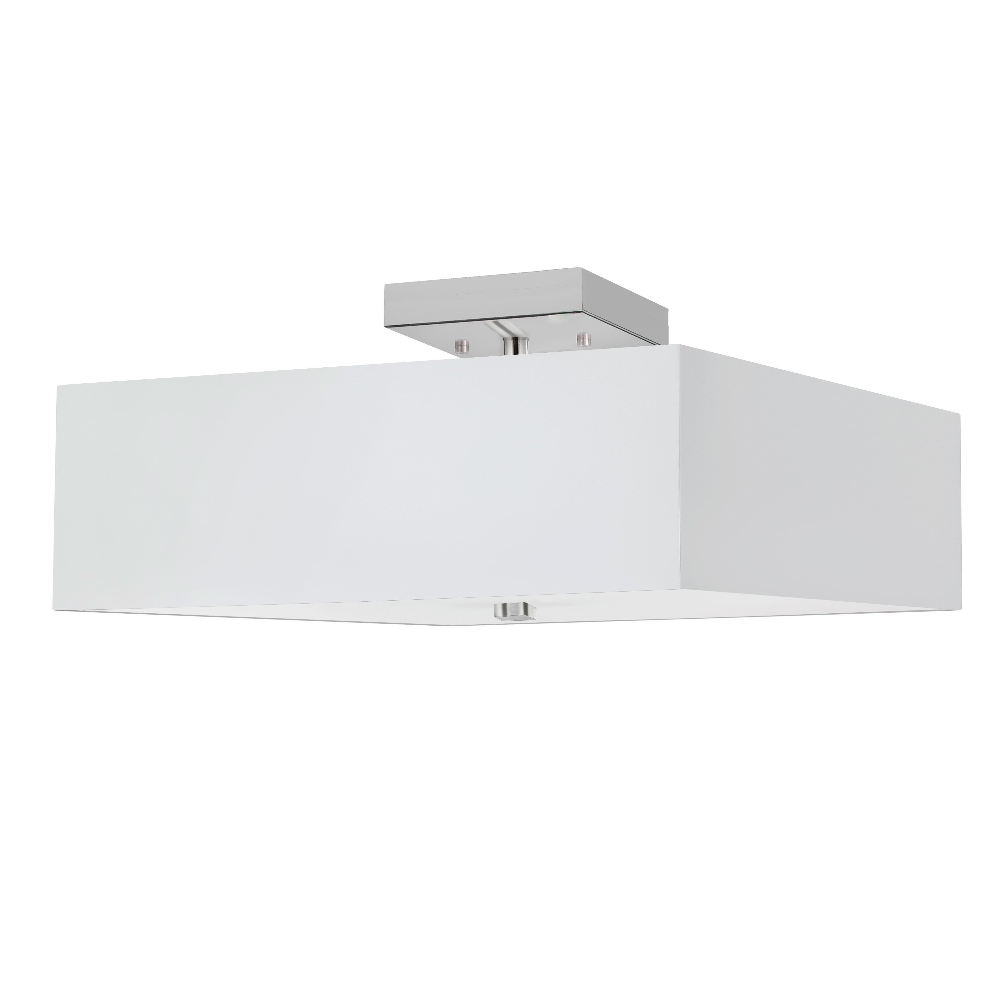 SEREN Semi plafonnier Blanc - SRN-143SF-PC-WH | DAINOLITE