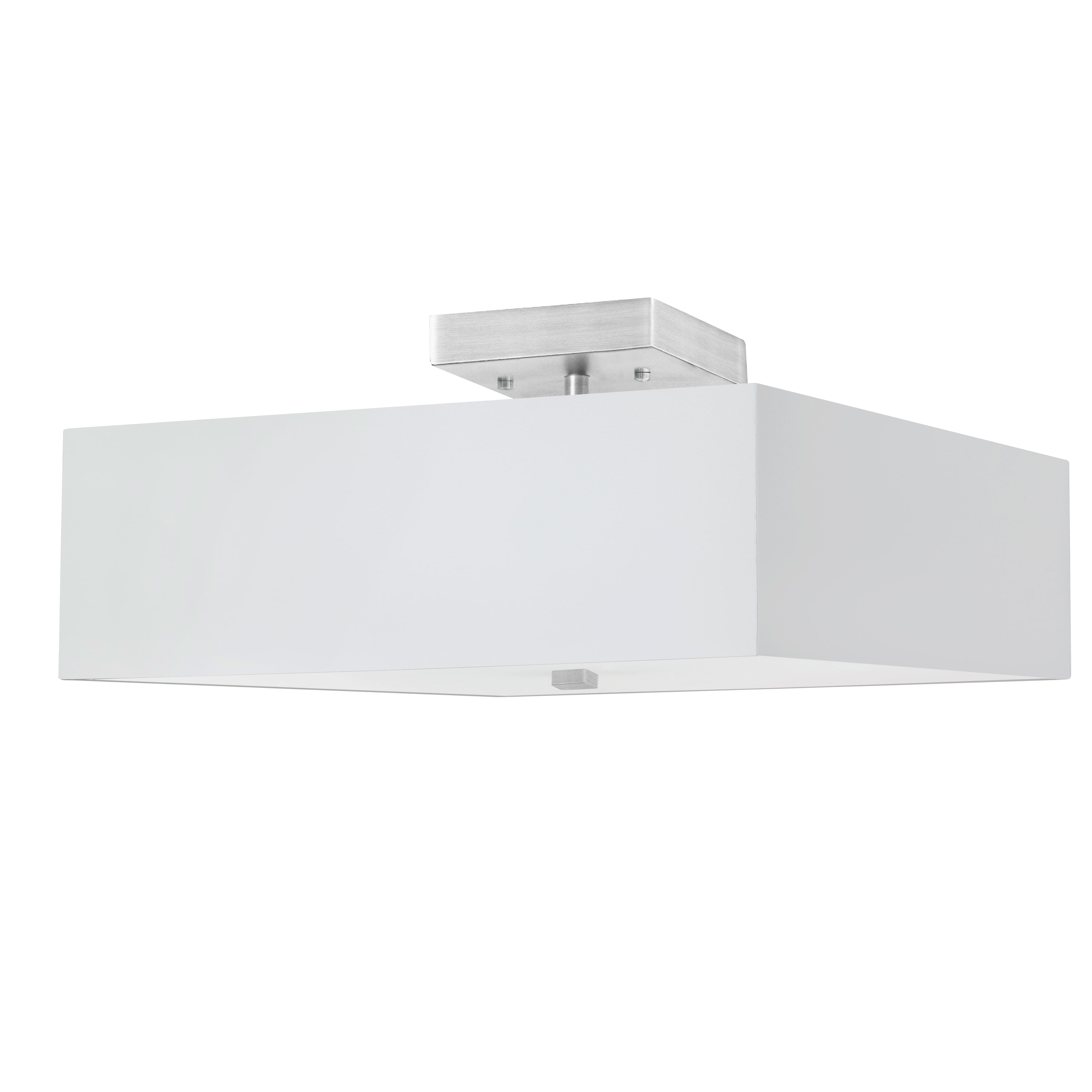 SEREN Semi-flush-mount- White - SRN-143SF-SC-WH | DAINOLITE