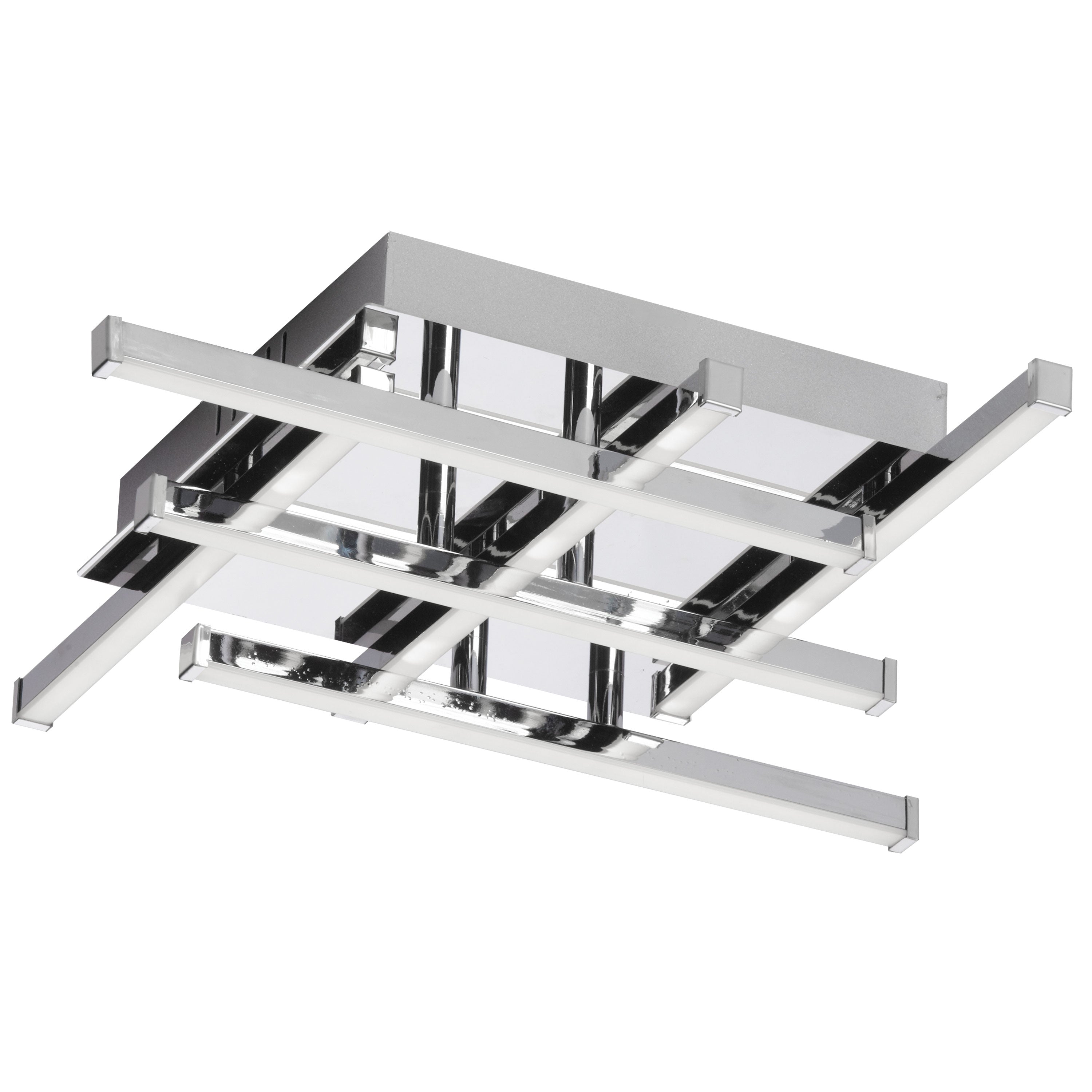 Plafonnier Chrome | SUMMIT — 15 po