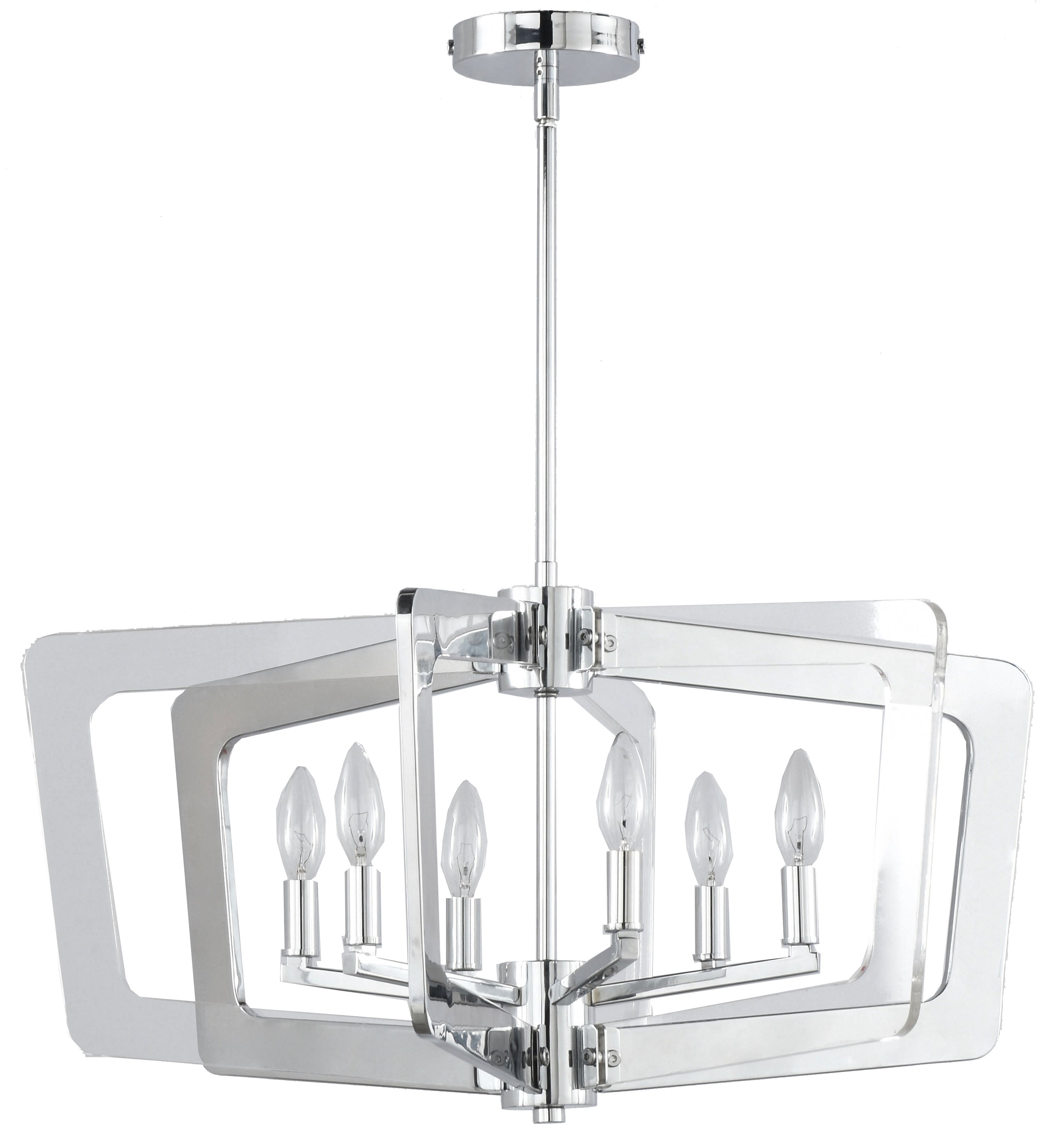 STILLWATER Chandelier Chrome - SWR-266C-PC | DAINOLITE