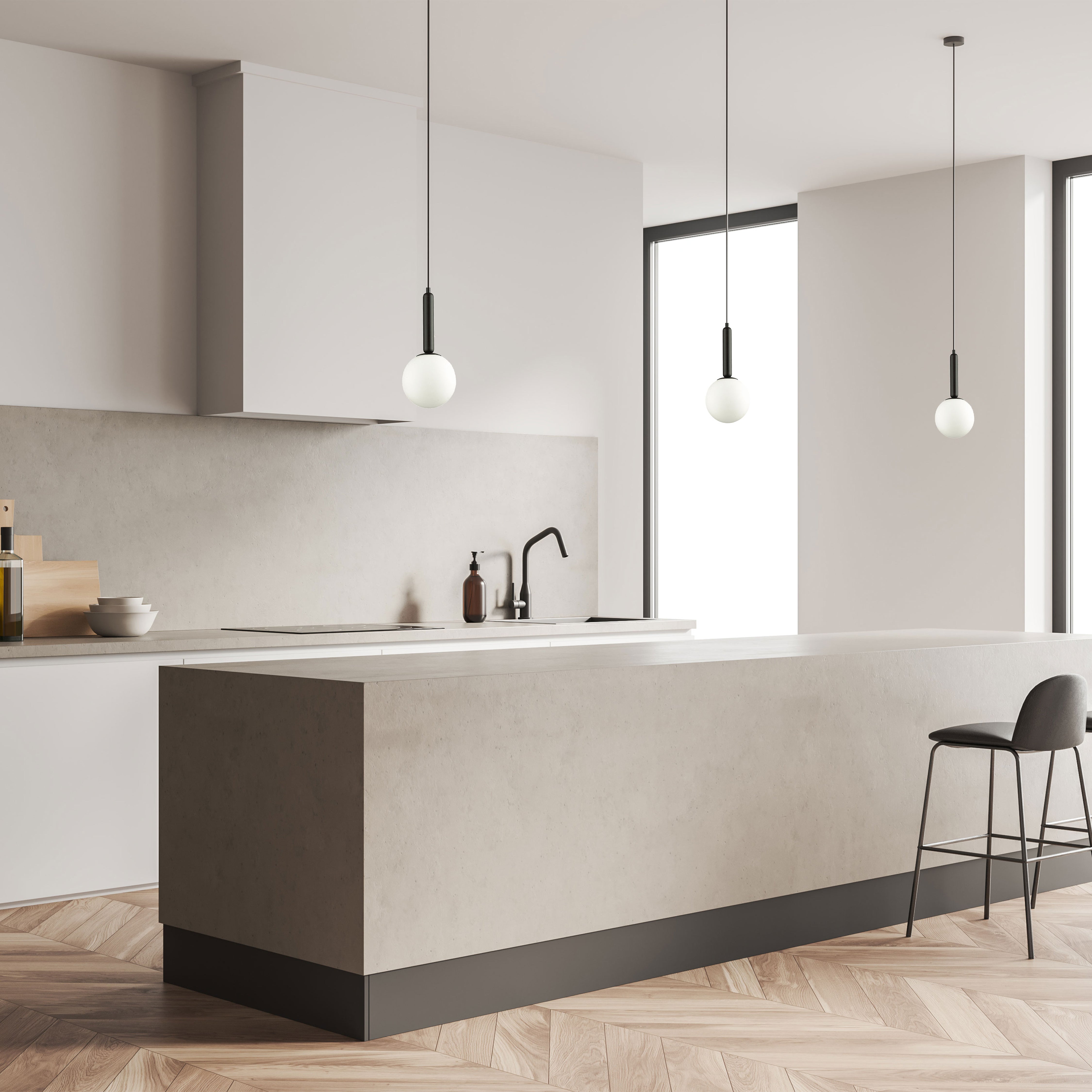 Luminaire suspendu Laiton vieilli | TARA