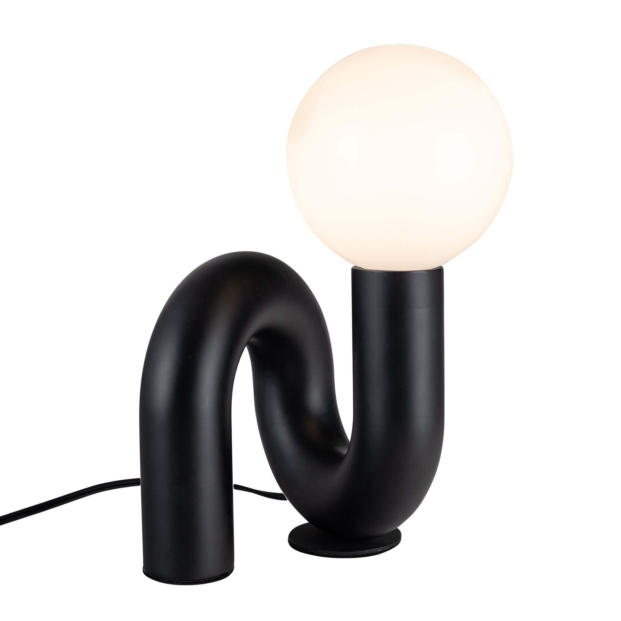 SADIE Lampe sur table Noir - TL420107MB | Alora