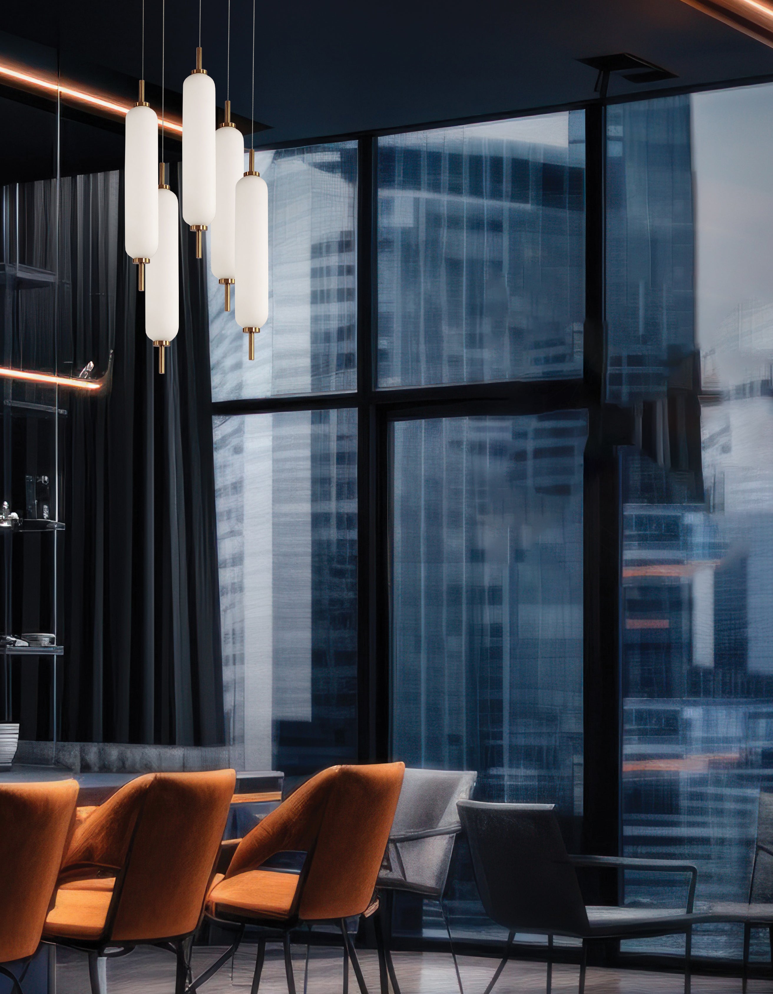 Luminaire suspendu Laiton vieilli | TYPHA